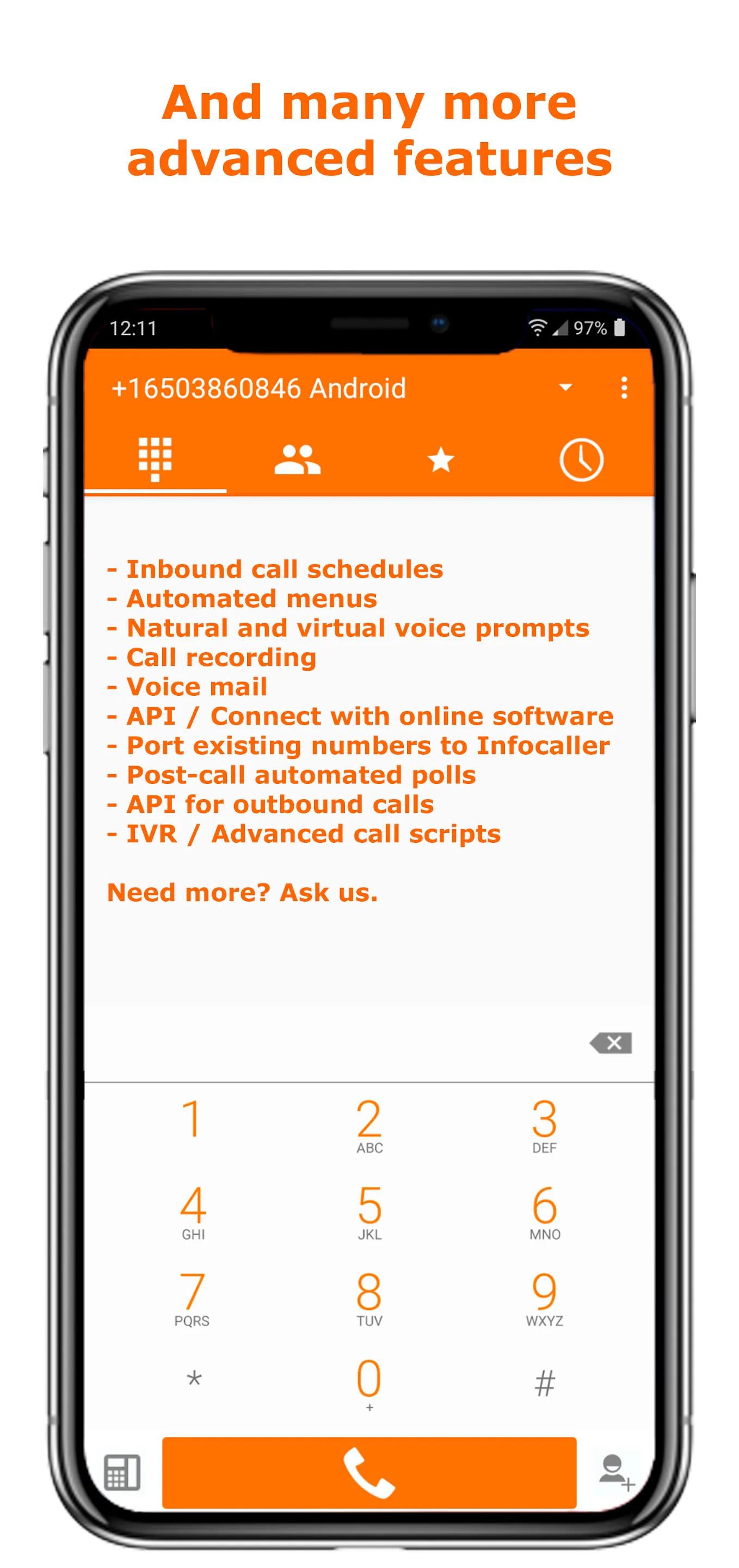 Infocaller - Virtual Telephony | Indus Appstore | Screenshot