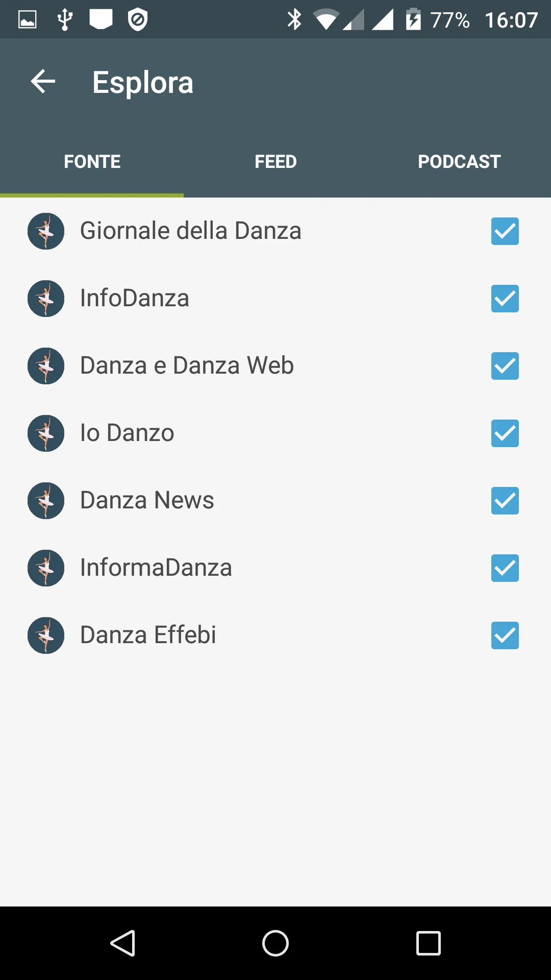 Danza Notizie | Indus Appstore | Screenshot