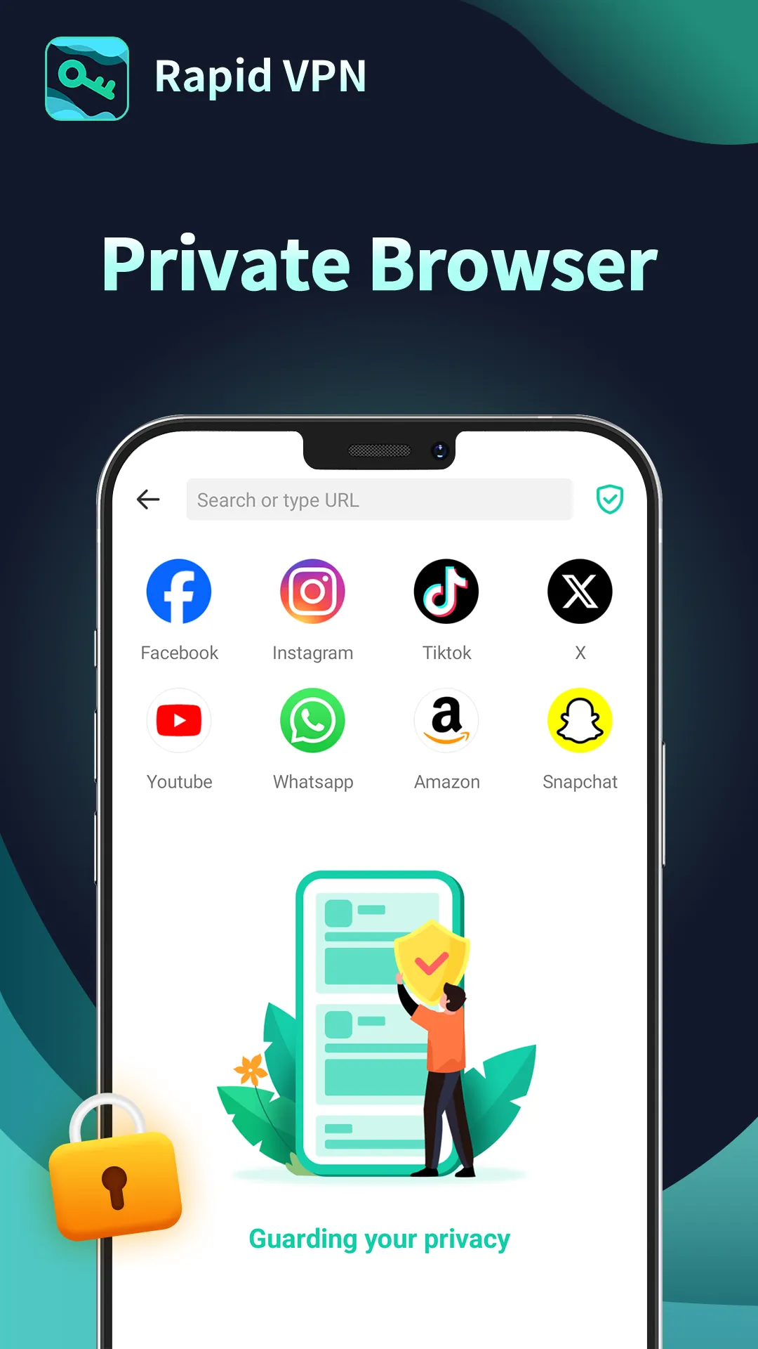 Rapid VPN - Safe Secure Proxy | Indus Appstore | Screenshot