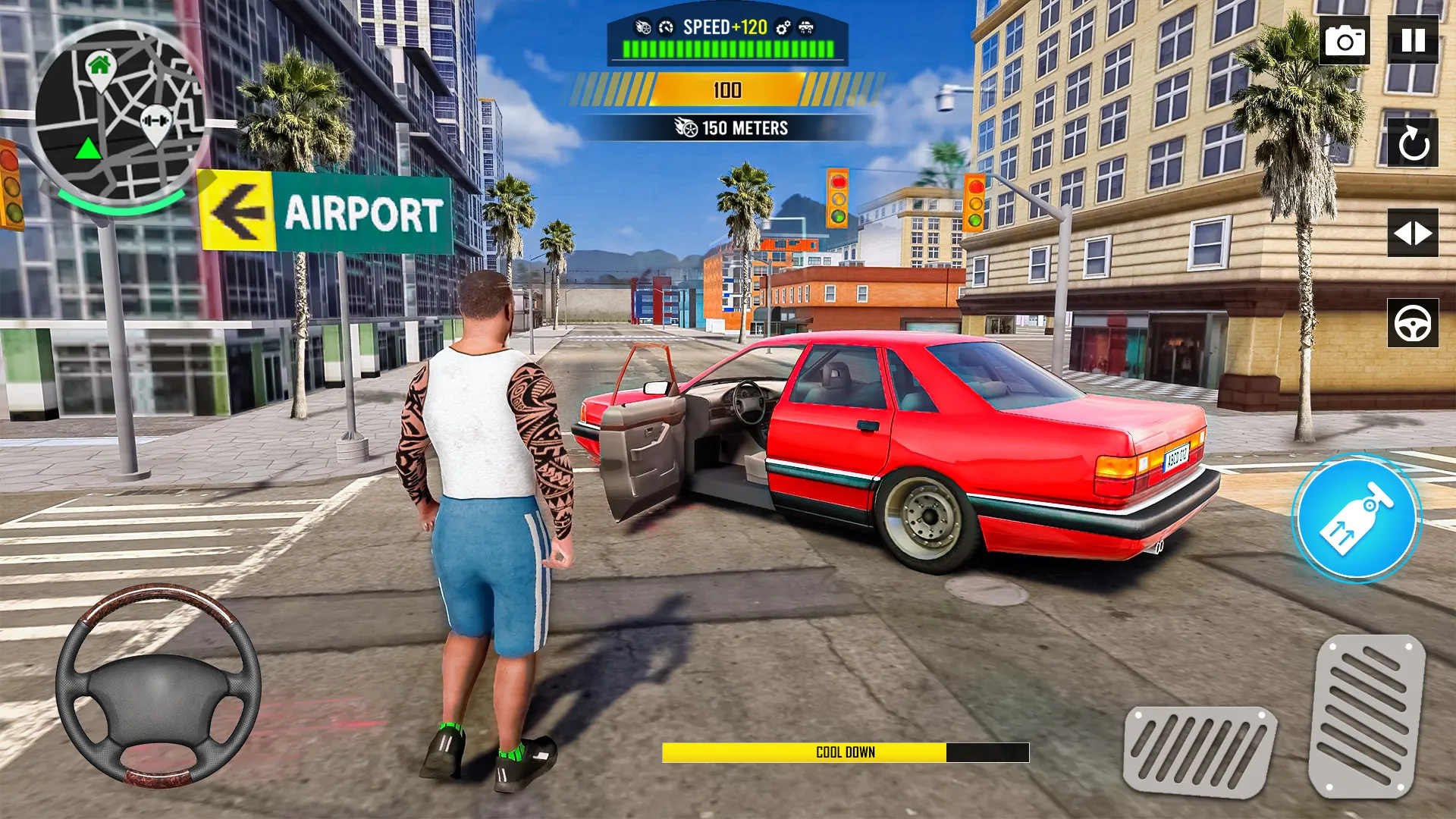 City Driving Car Simulator 3D | Indus Appstore | Screenshot