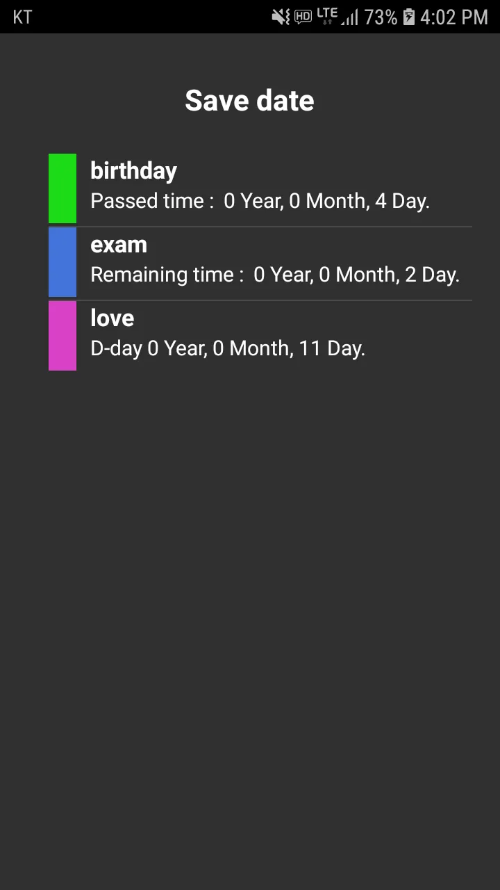 Date Counter, D-Day | Indus Appstore | Screenshot