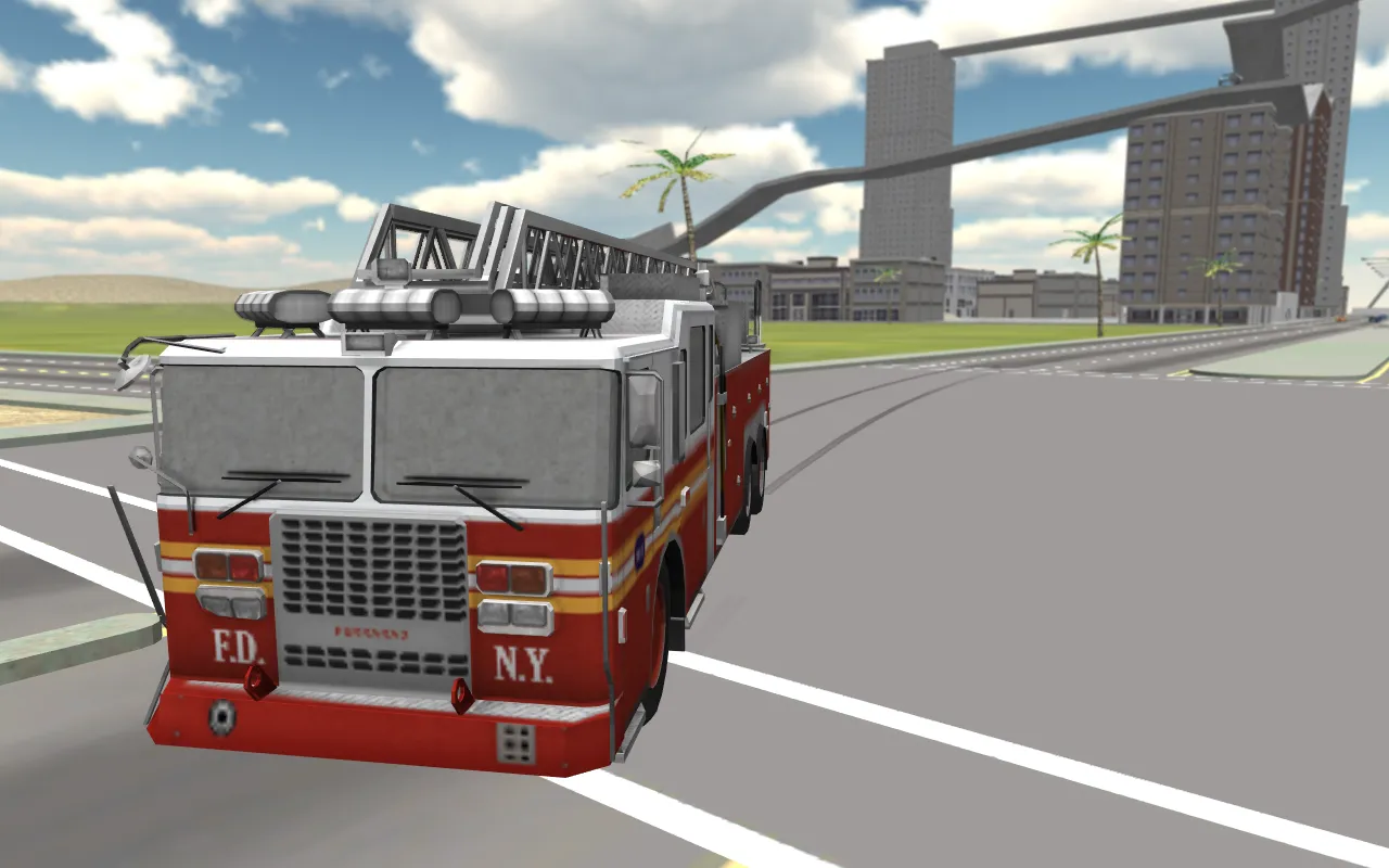 Fire Truck Driving 3D | Indus Appstore | Screenshot