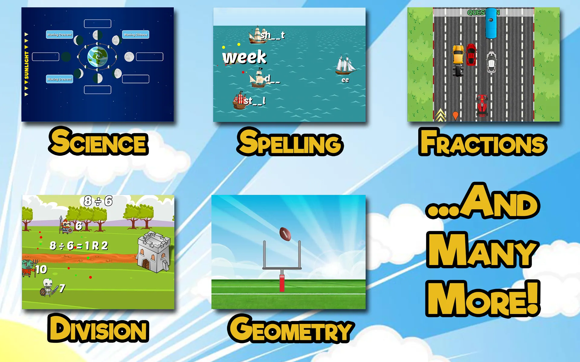 Fourth Grade Learning Games | Indus Appstore | Screenshot