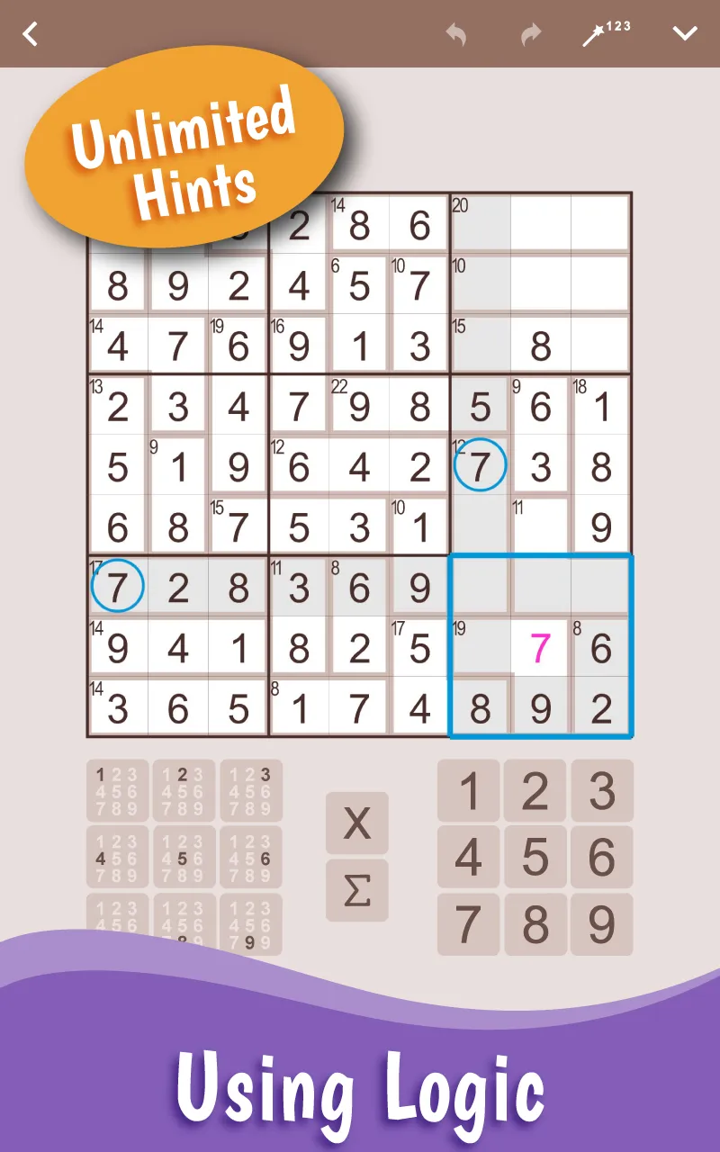 SumSudoku: Killer Sudoku | Indus Appstore | Screenshot