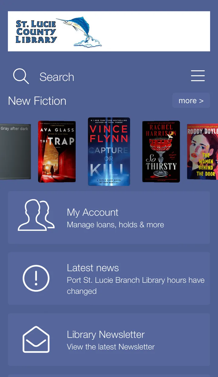 St. Lucie County Library | Indus Appstore | Screenshot