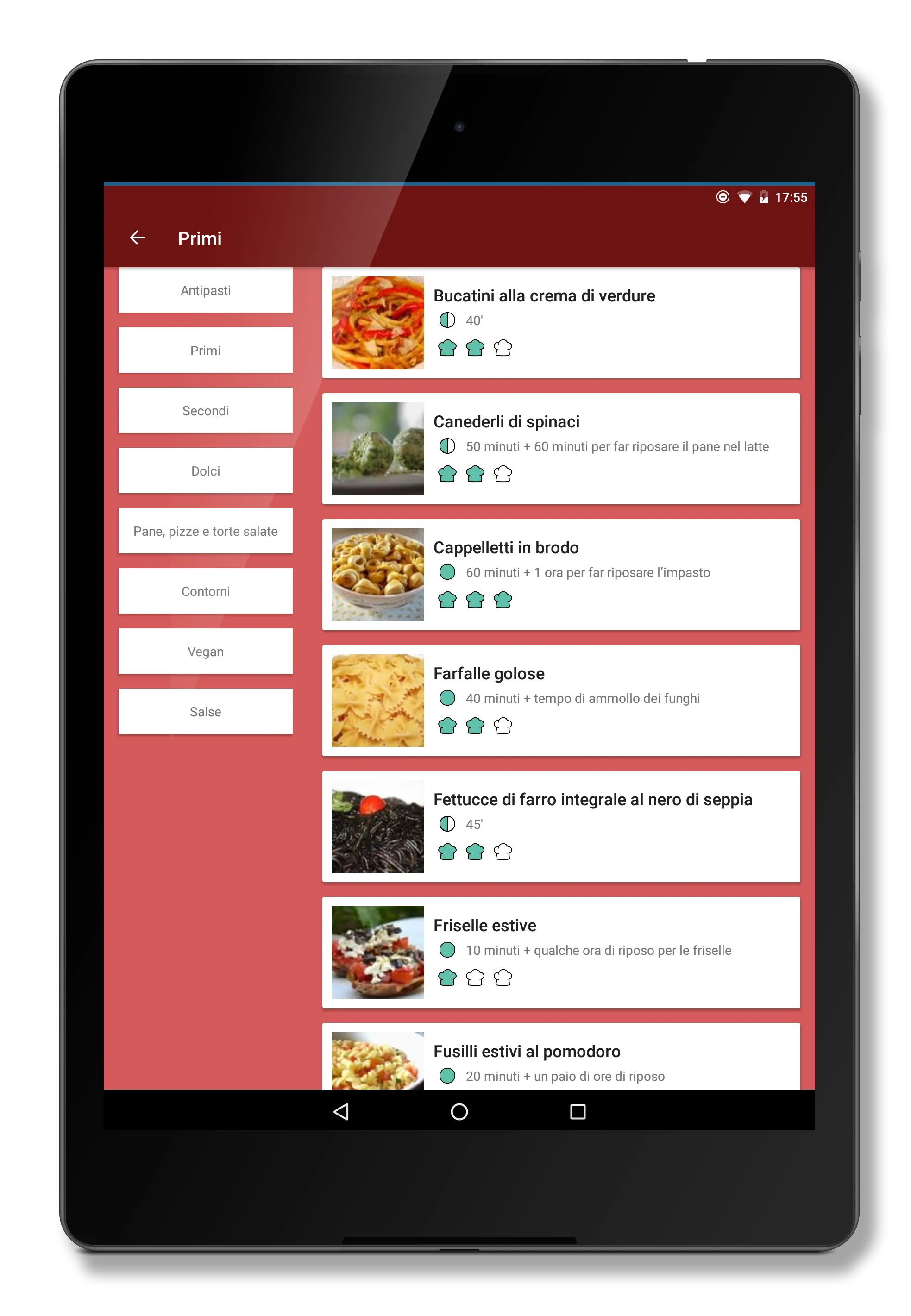 Ricette Parlanti | Indus Appstore | Screenshot