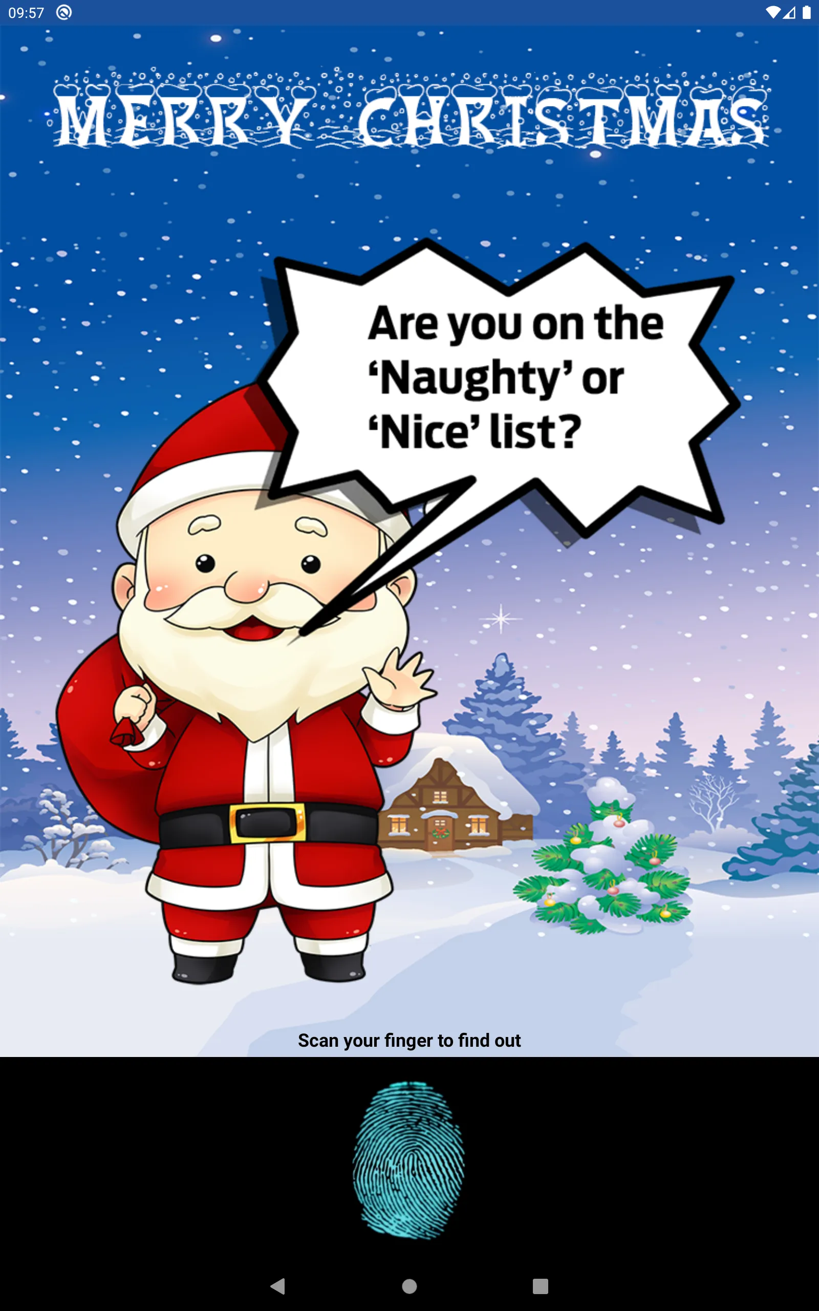 Naughty or Nice Detector | Indus Appstore | Screenshot