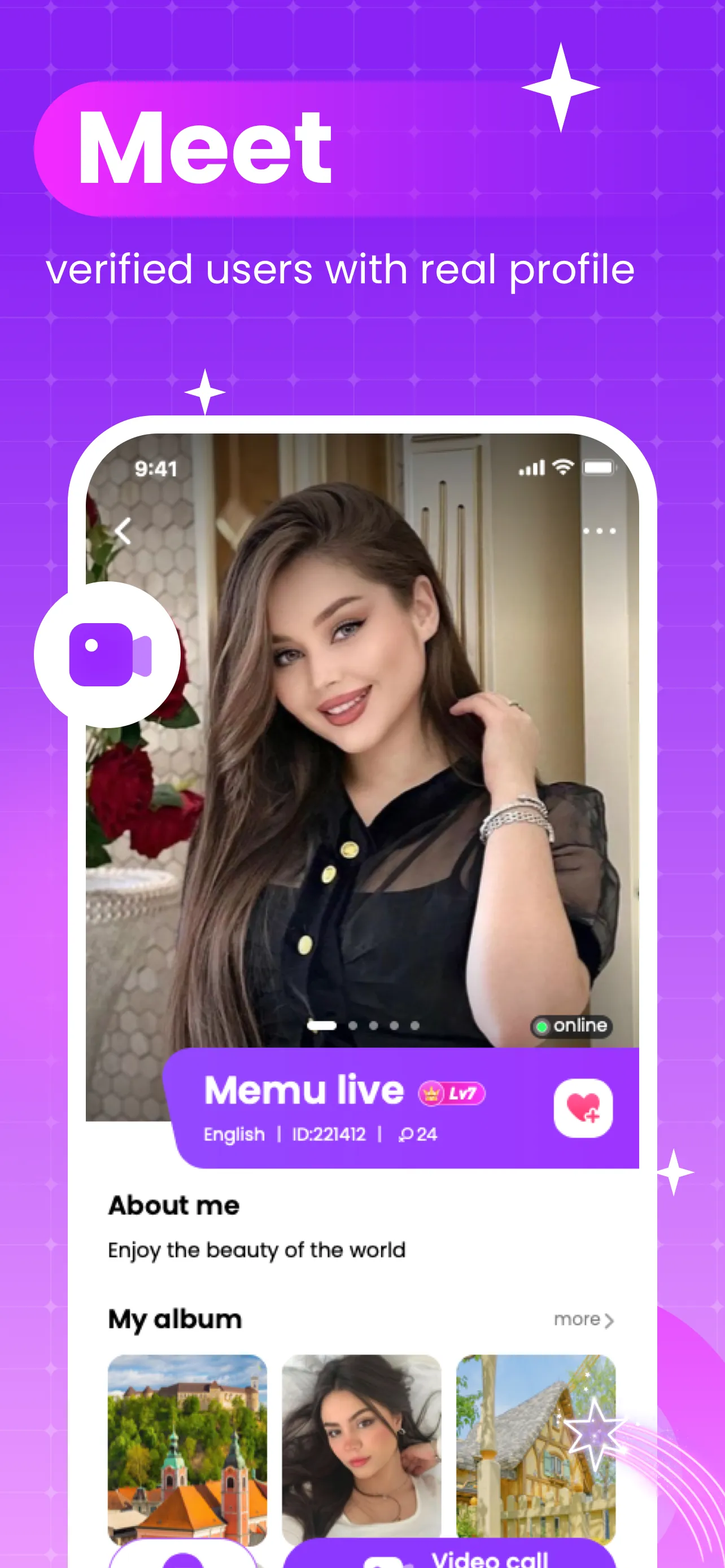 Memu Live - Call & Video Chat | Indus Appstore | Screenshot