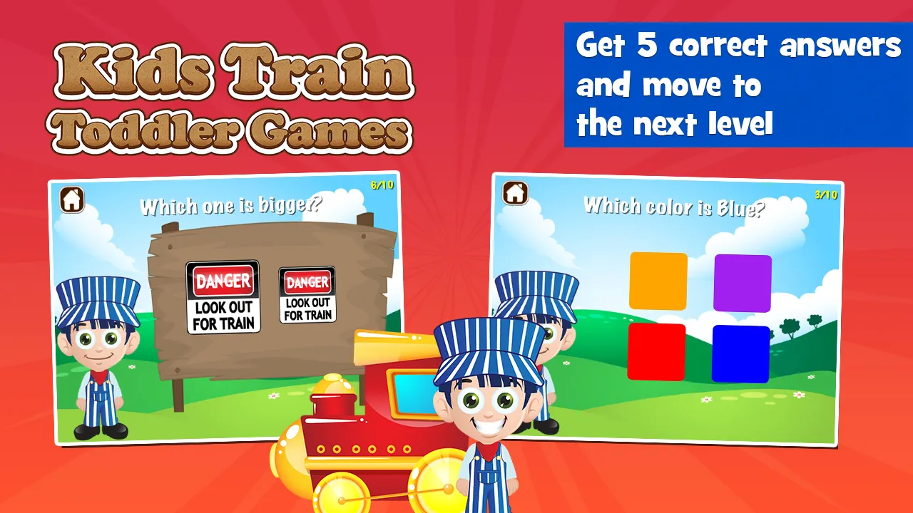 Toddler Train Games | Indus Appstore | Screenshot