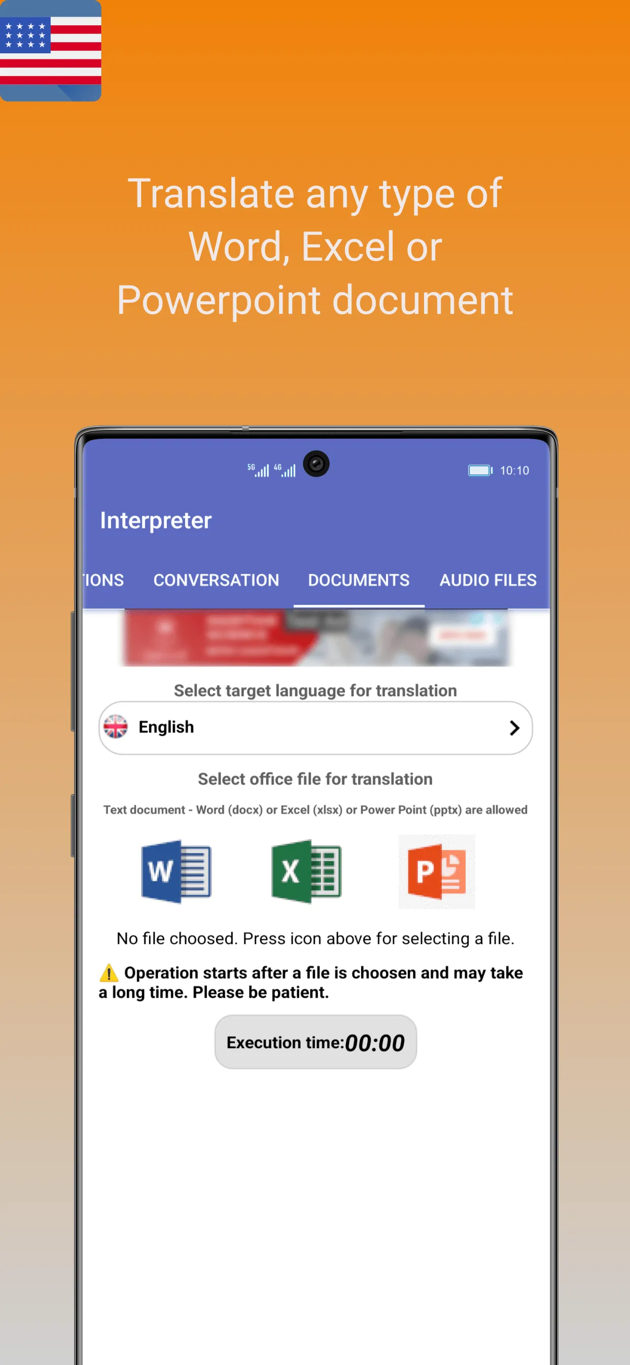 Interpreter Voice Translator | Indus Appstore | Screenshot