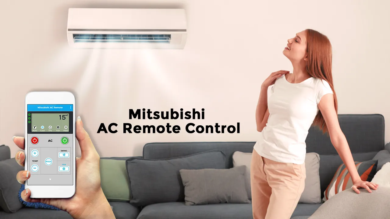 Mitsubishi AC Remote Control | Indus Appstore | Screenshot