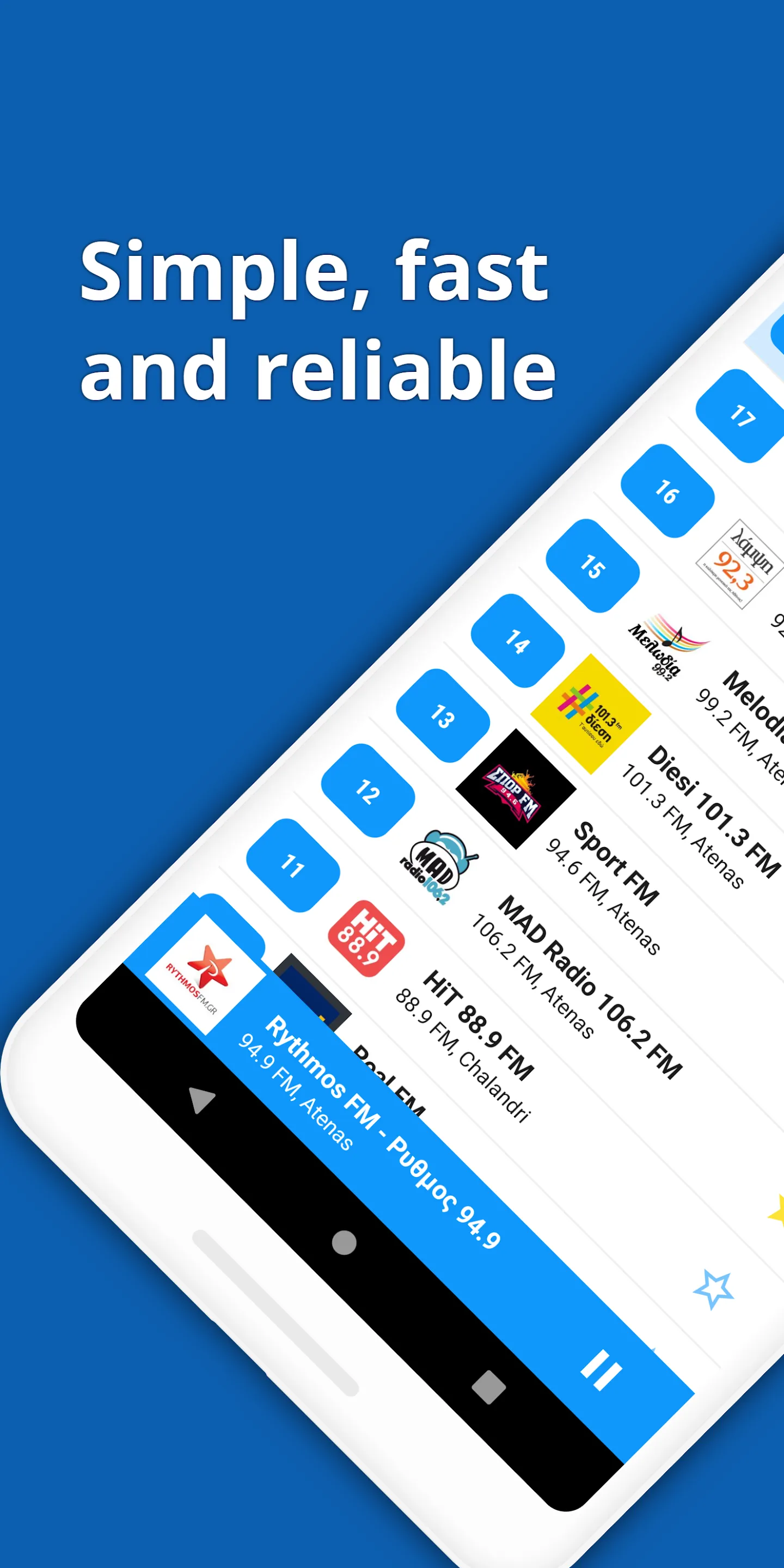 Radio Greece FM | Indus Appstore | Screenshot