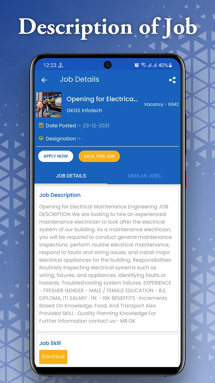 Payujobs : Job Search App | Indus Appstore | Screenshot
