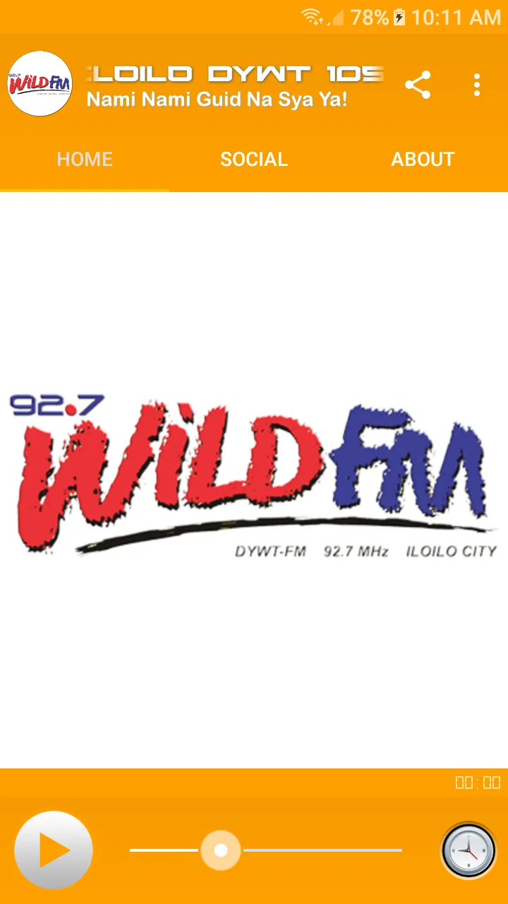 Wild FM Iloilo 105.9 MHz | Indus Appstore | Screenshot