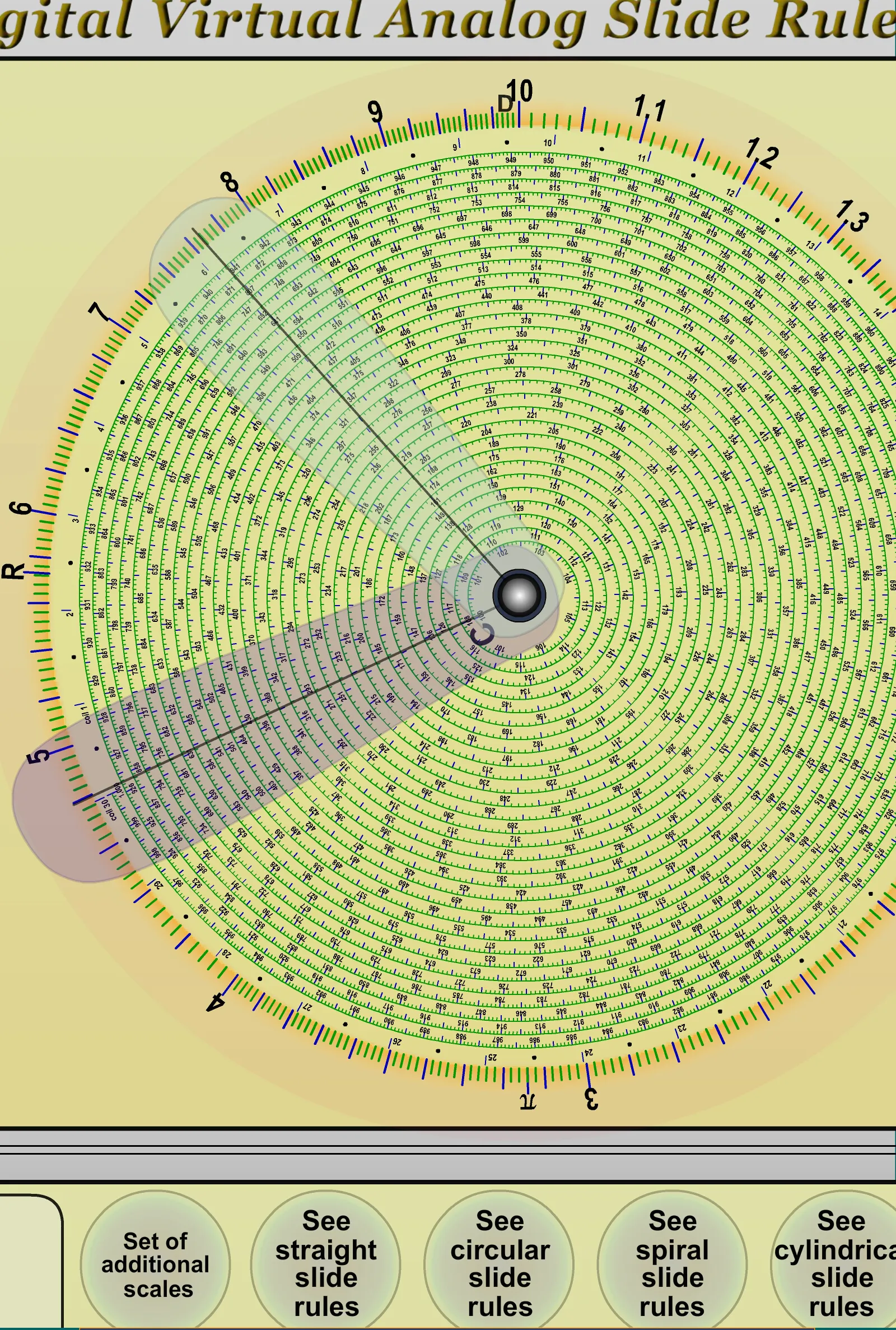 Digital Slide Rule | Indus Appstore | Screenshot