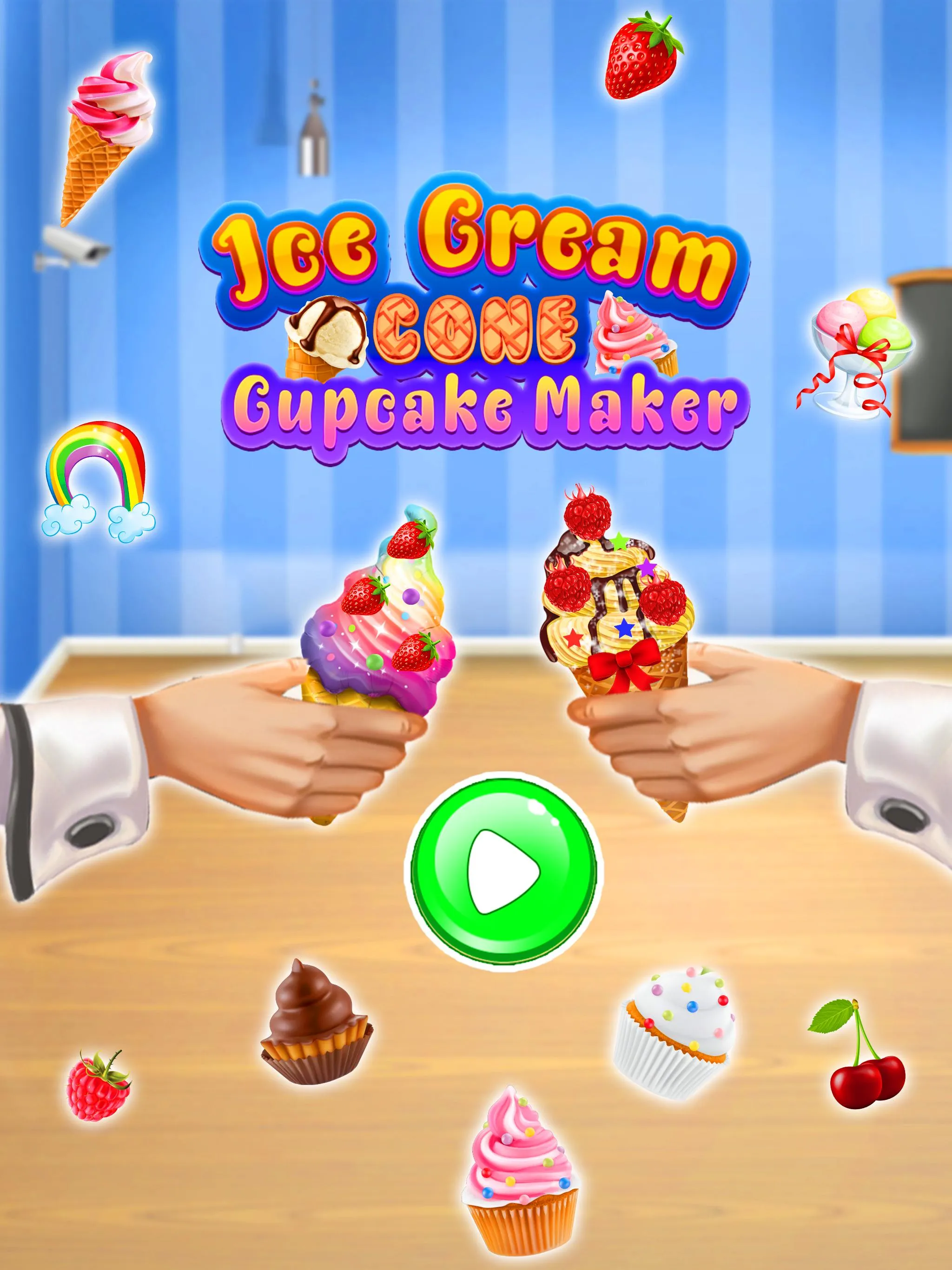 Ice Cream Cone Cupcake Maker | Indus Appstore | Screenshot