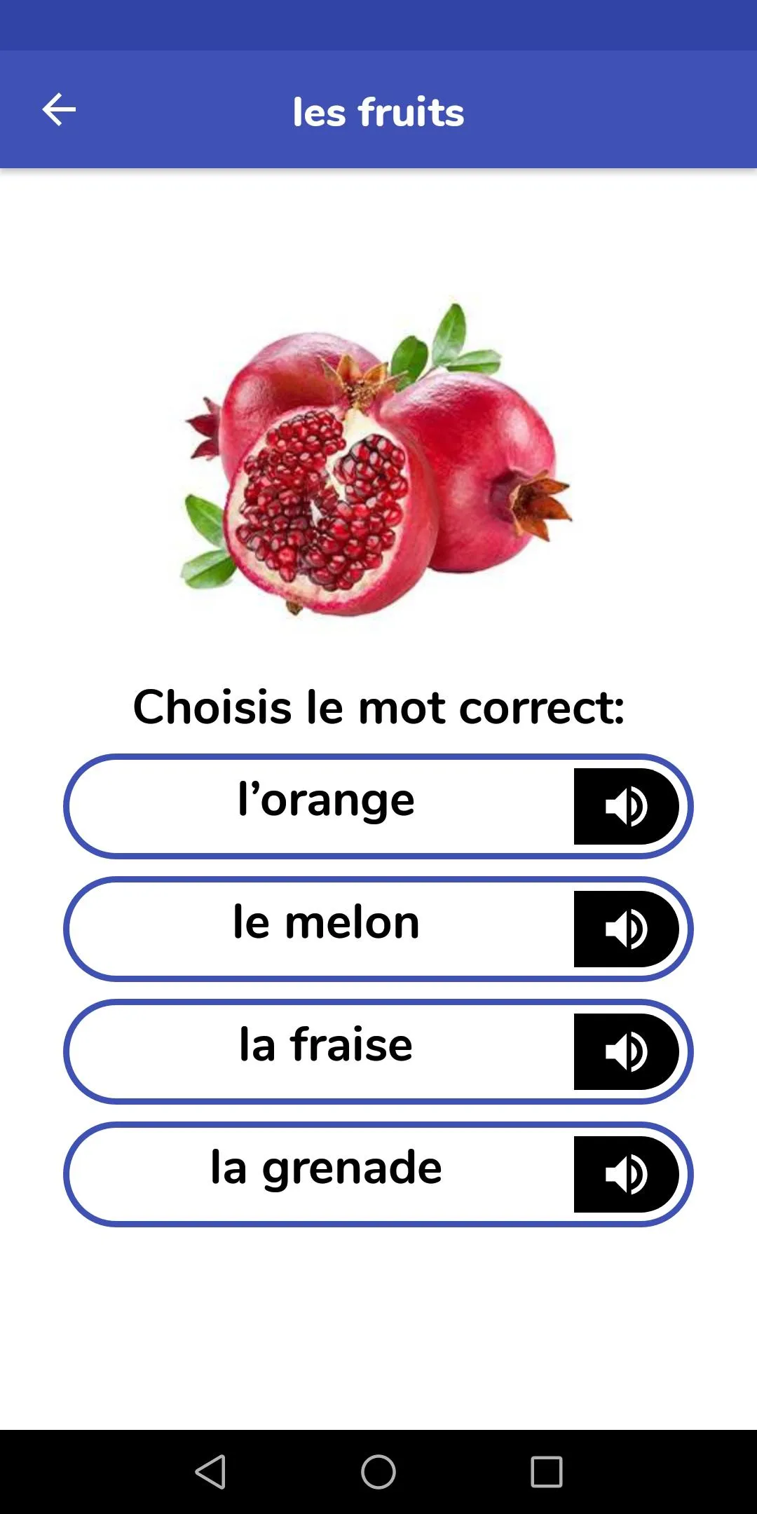 French For Kids | Indus Appstore | Screenshot