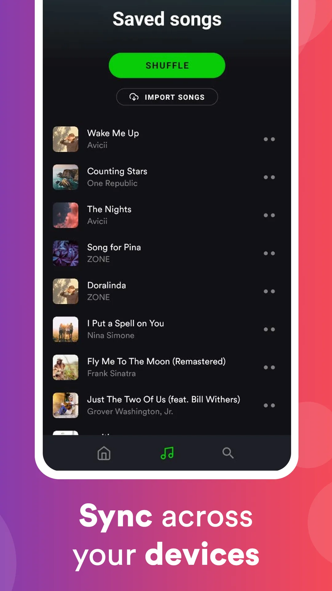 eSound: MP3 Music Player App | Indus Appstore | Screenshot