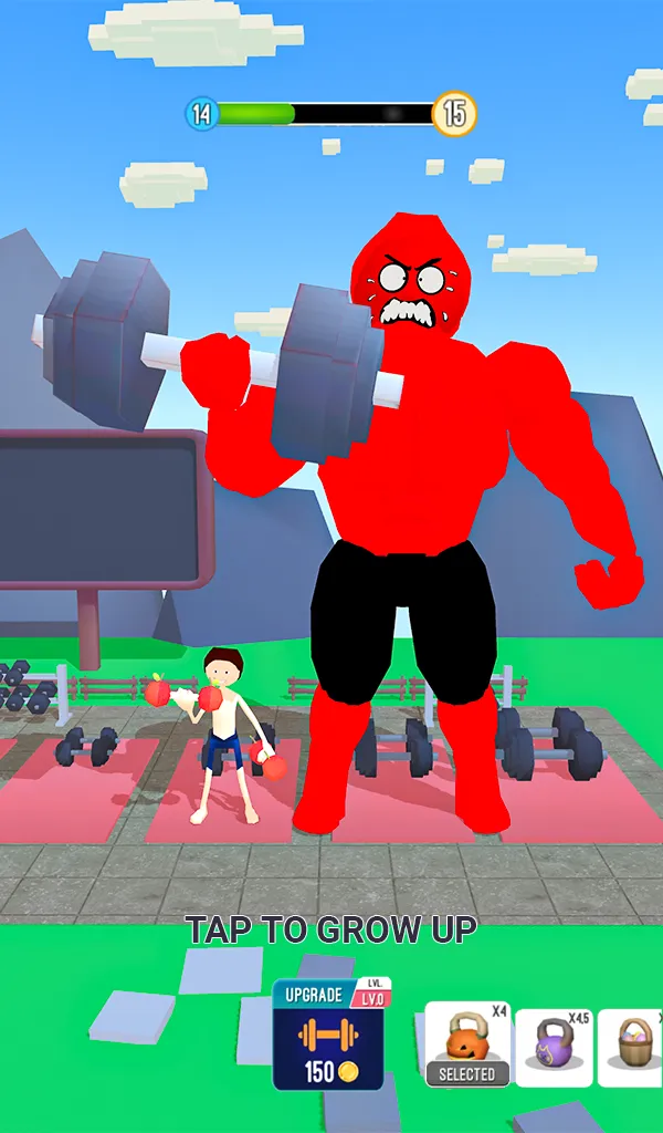 Gym Workout Clicker: Muscle Up | Indus Appstore | Screenshot