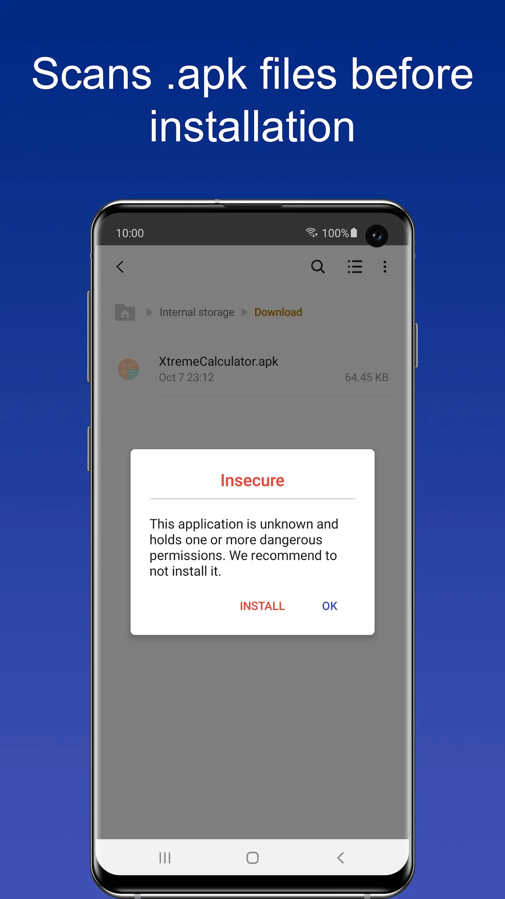 Androvir - Android Security | Indus Appstore | Screenshot