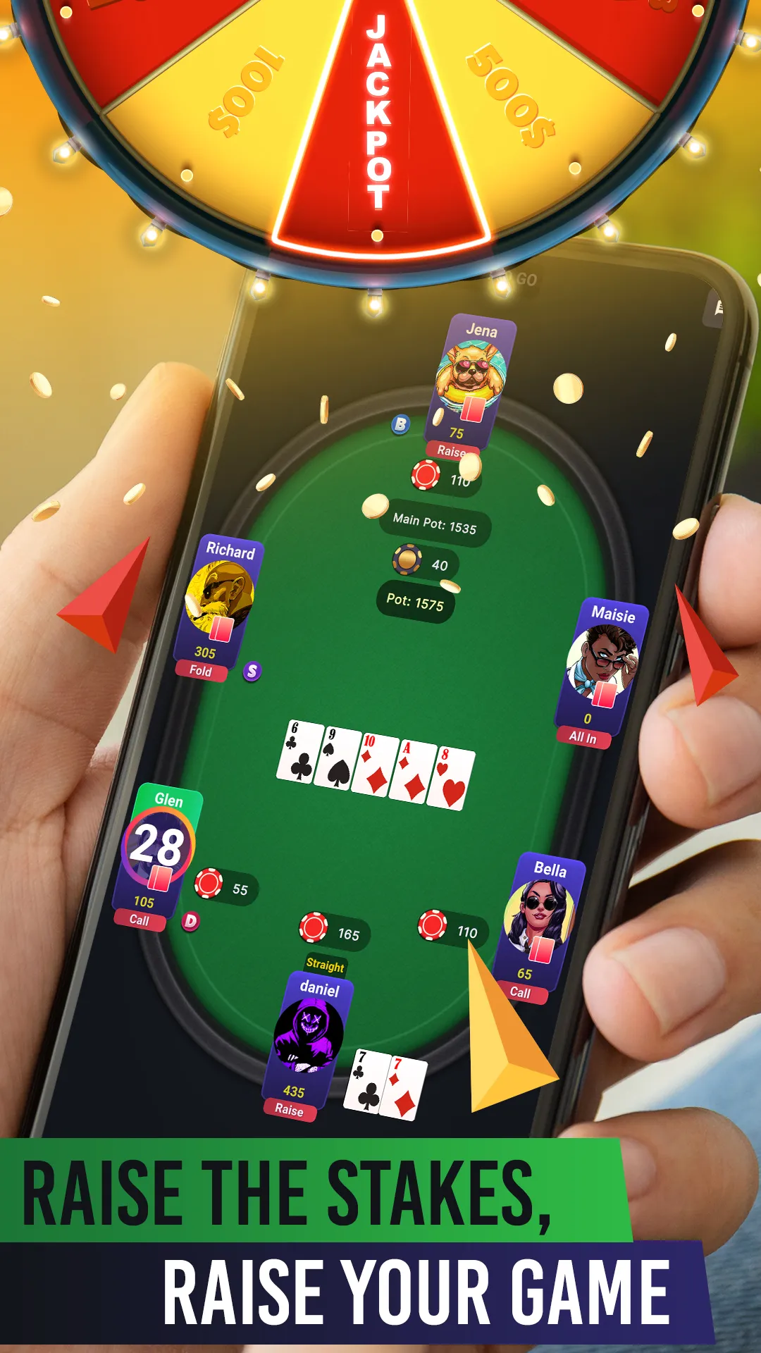 Poker Texas Hold'em, Omaha | Indus Appstore | Screenshot