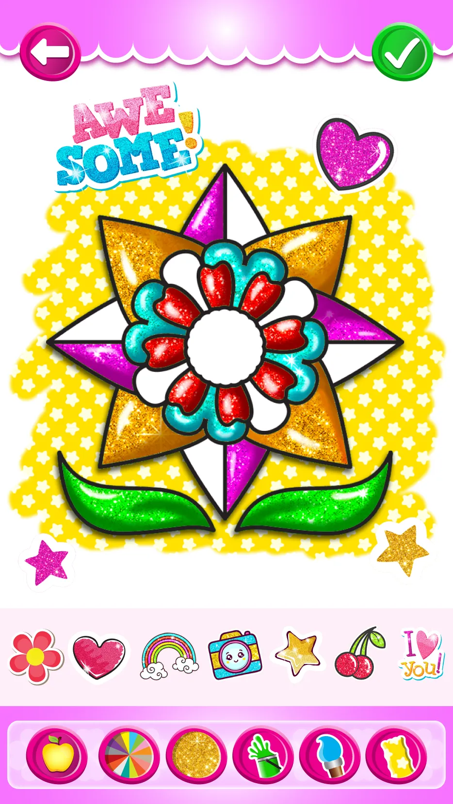 Rainbow Flower Coloring and Dr | Indus Appstore | Screenshot