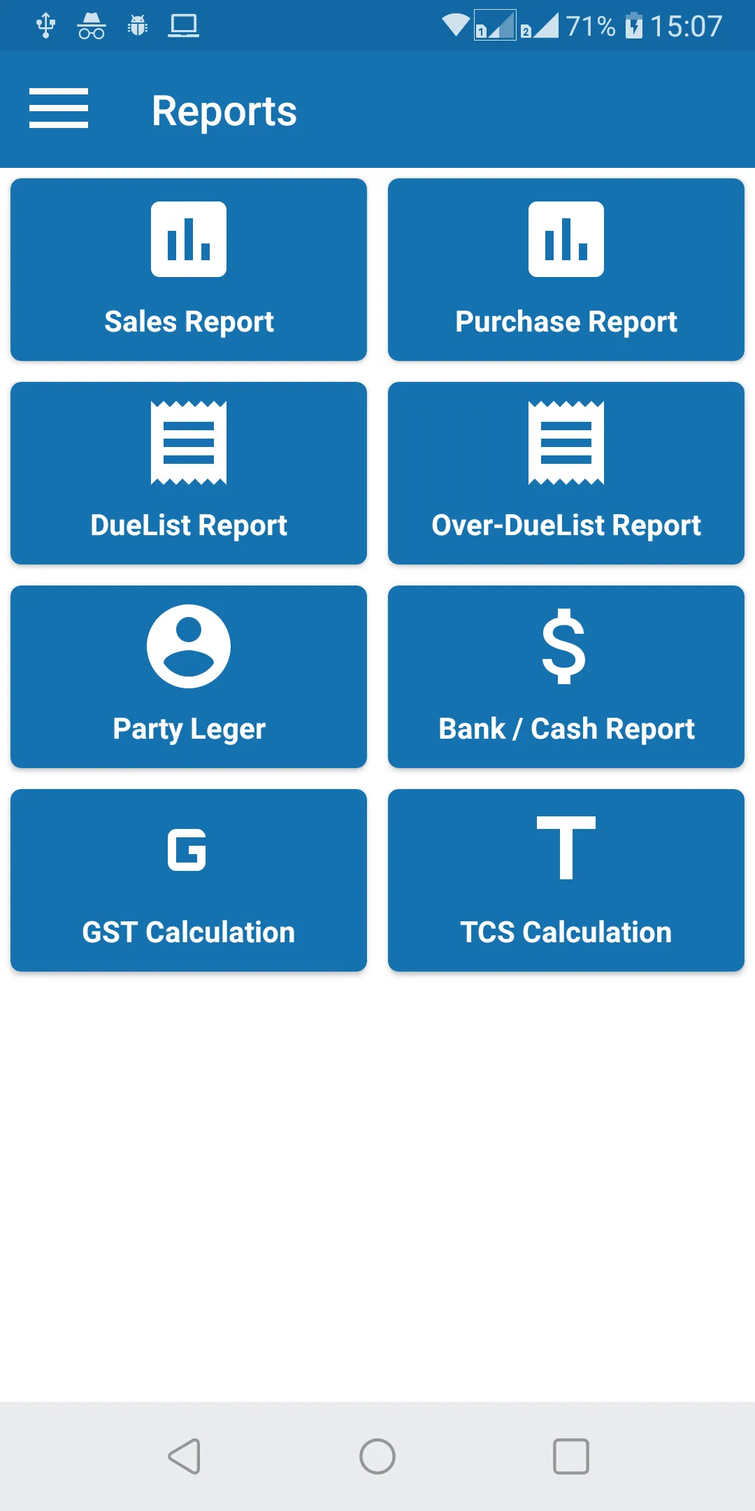 Office Billing Application | Indus Appstore | Screenshot