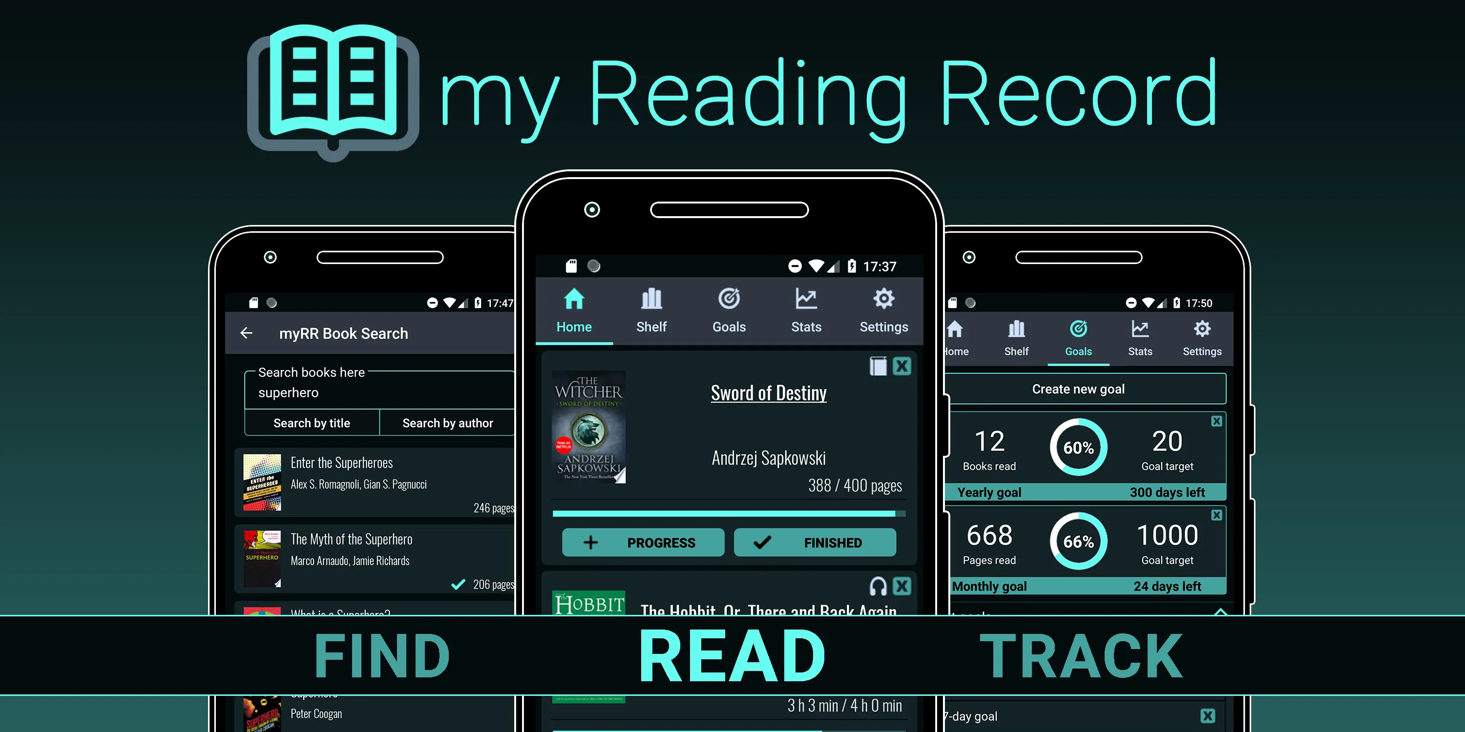 my Reading Record Book Log | Indus Appstore | Screenshot