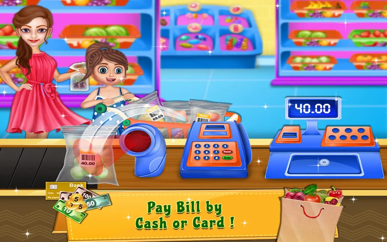 Supermarket Kids Shopping | Indus Appstore | Screenshot