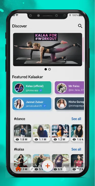 Kalaa -  For Kalaakar in you | Indus Appstore | Screenshot