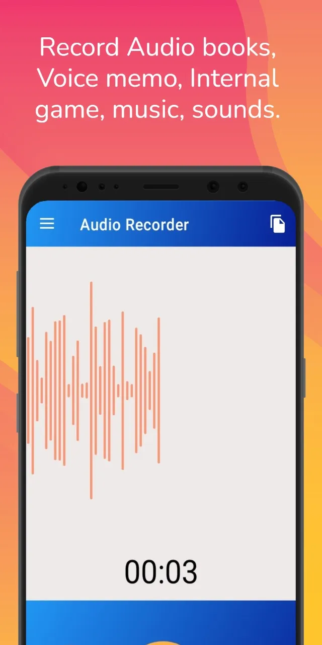 Internal Audio Recorder | Indus Appstore | Screenshot