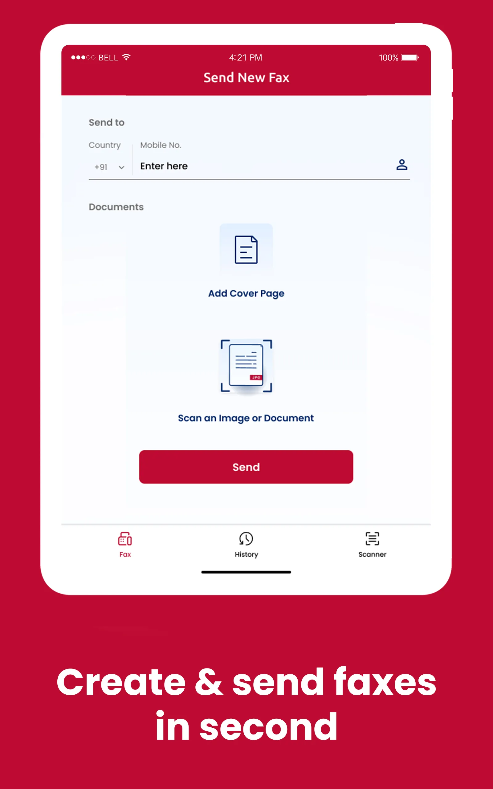 Fax App: Send Faxes from Phone | Indus Appstore | Screenshot