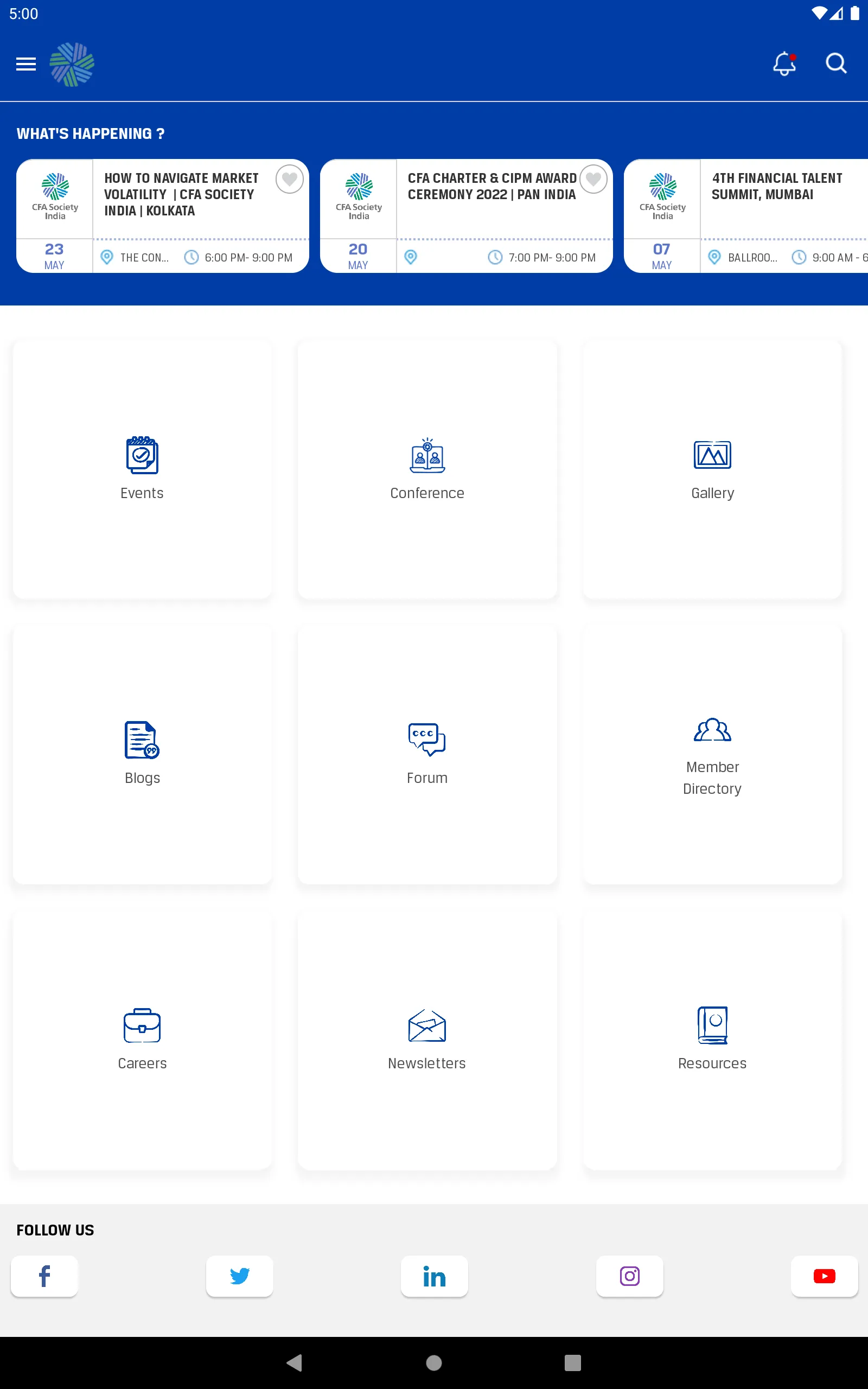 CFA Society India | Indus Appstore | Screenshot