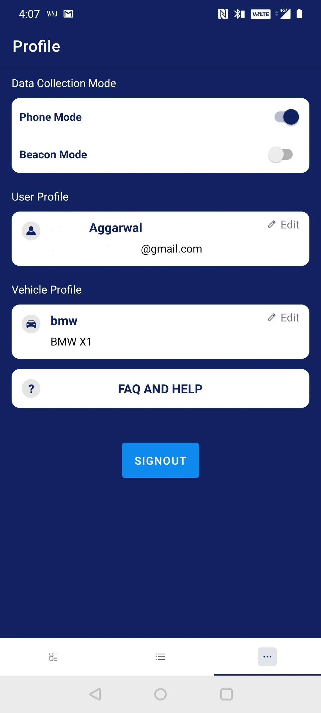 AutoBeacon | Indus Appstore | Screenshot