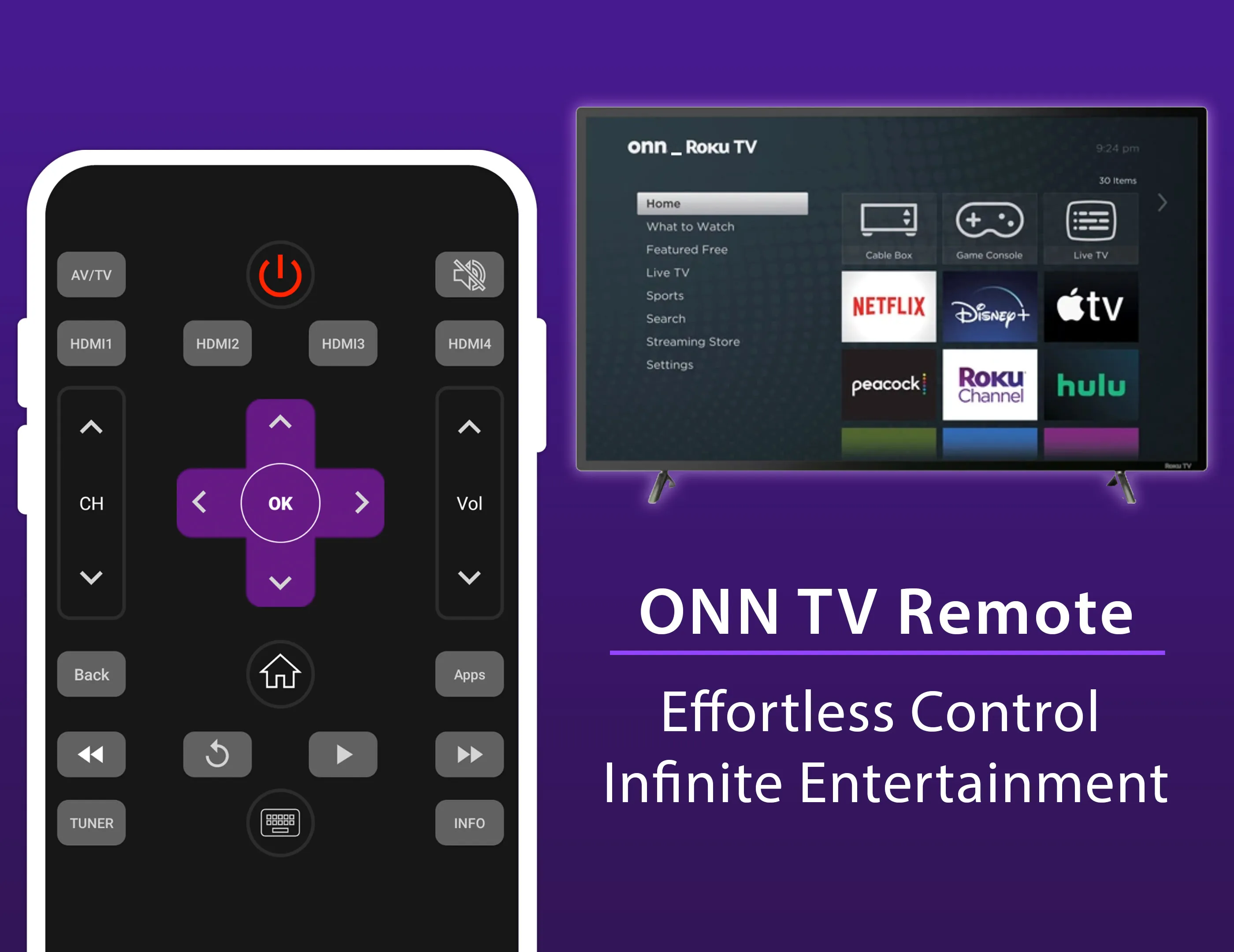 Onn TV Remote | Indus Appstore | Screenshot