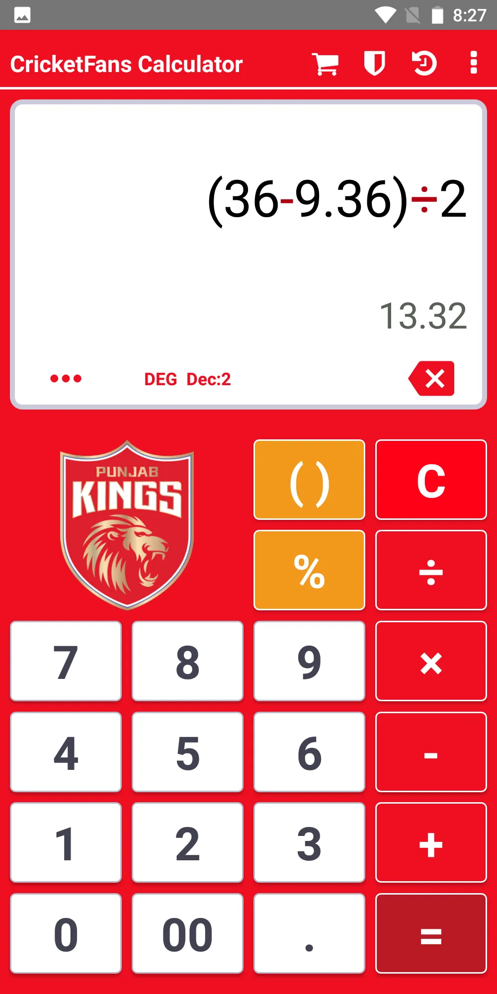 CricketFans Calculator | Indus Appstore | Screenshot