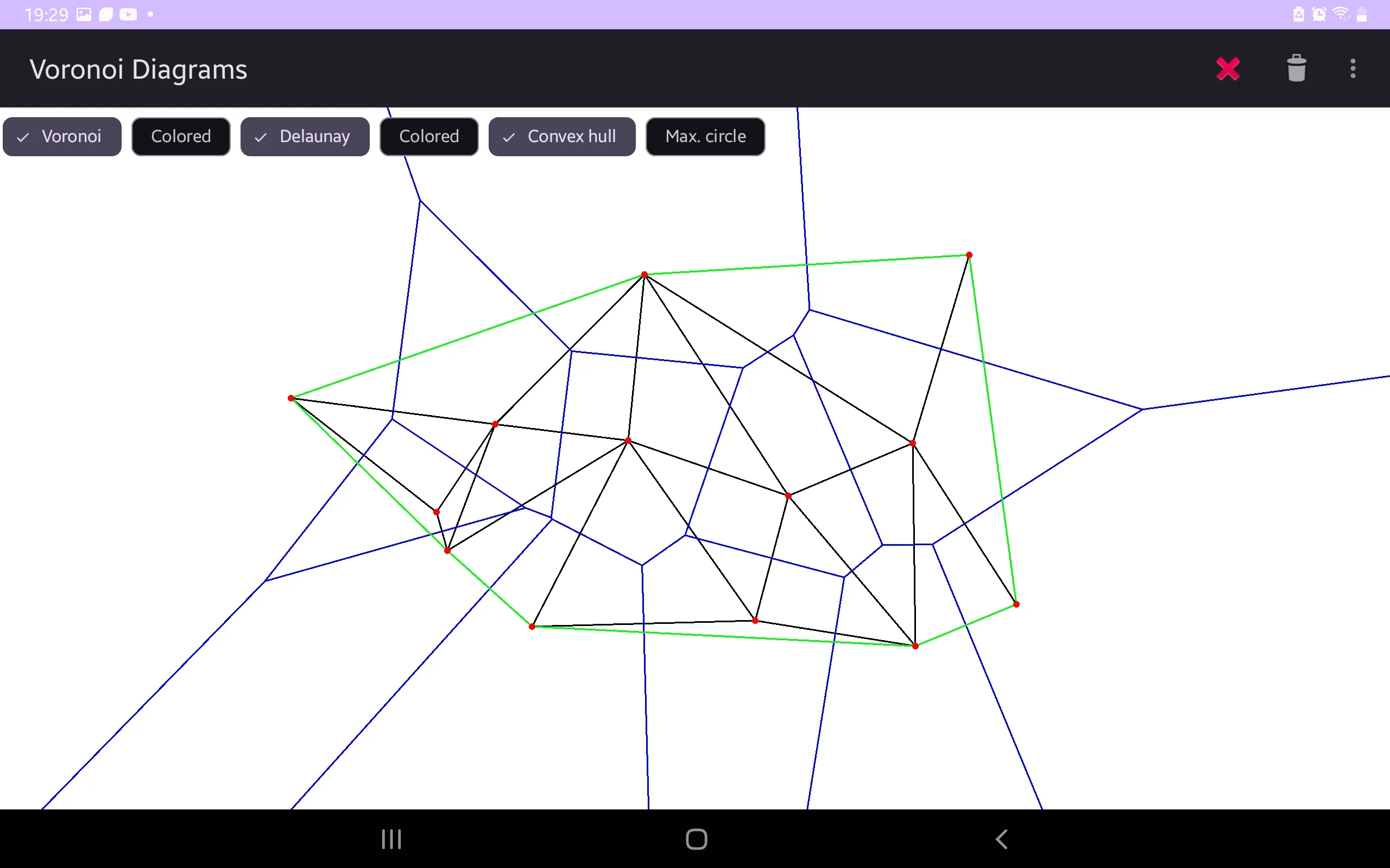 Voronoi Diagram | Indus Appstore | Screenshot