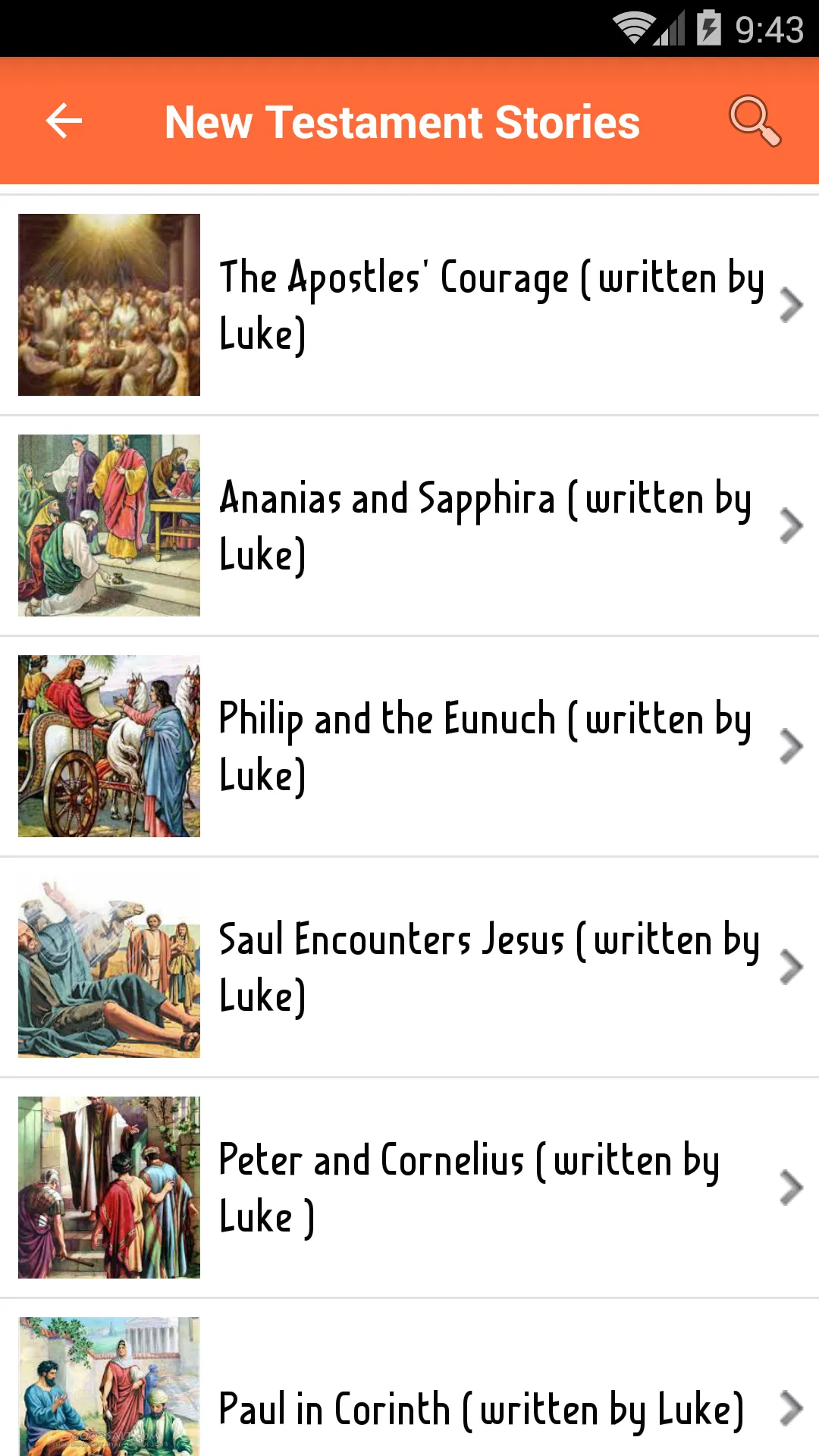 Audio Bible Stories | Indus Appstore | Screenshot