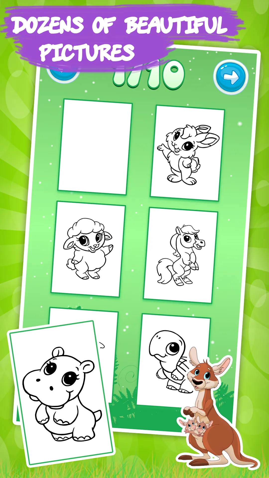 Animal Coloring Games for Kids | Indus Appstore | Screenshot