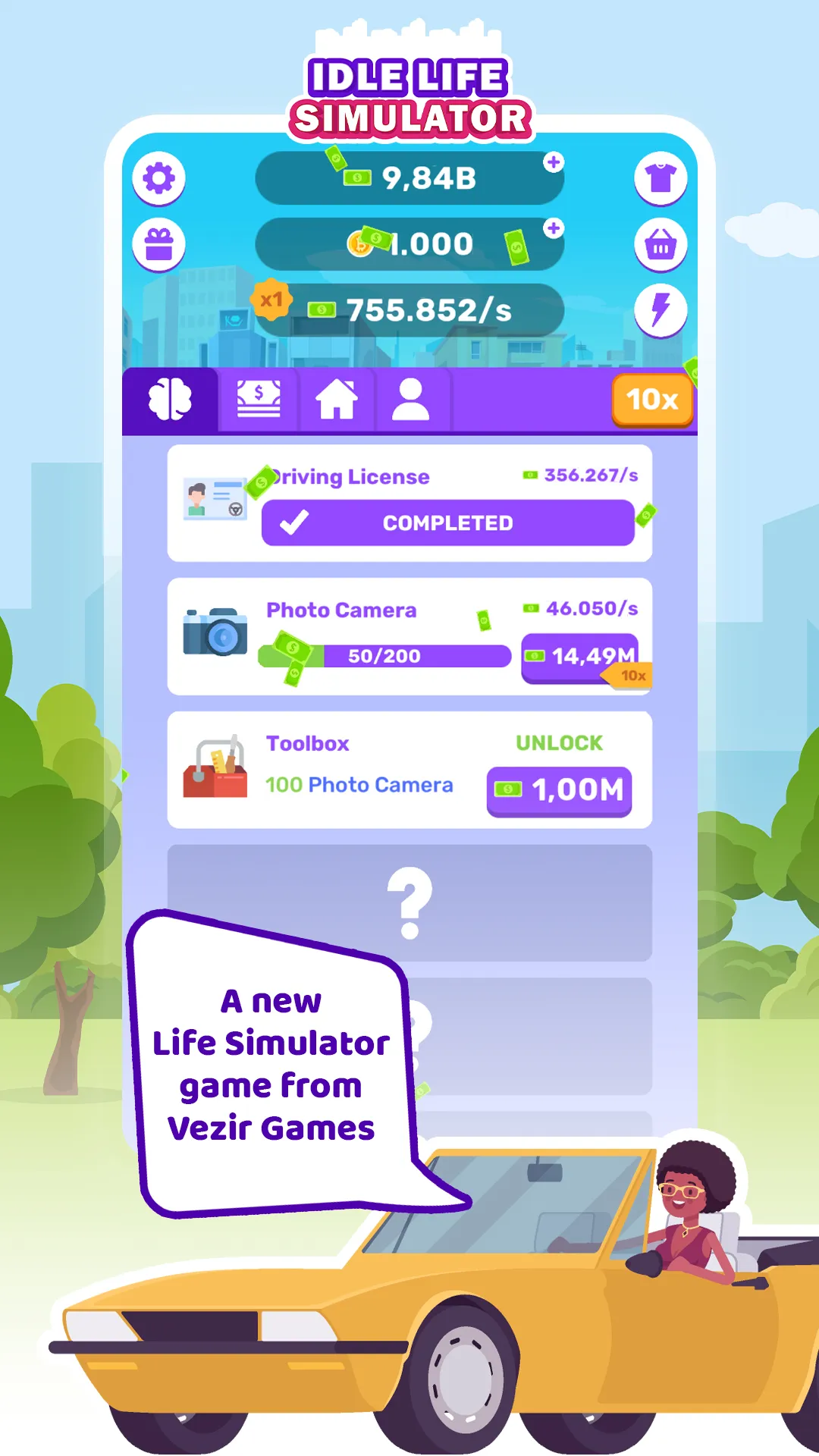 Idle Life Simulator | Indus Appstore | Screenshot