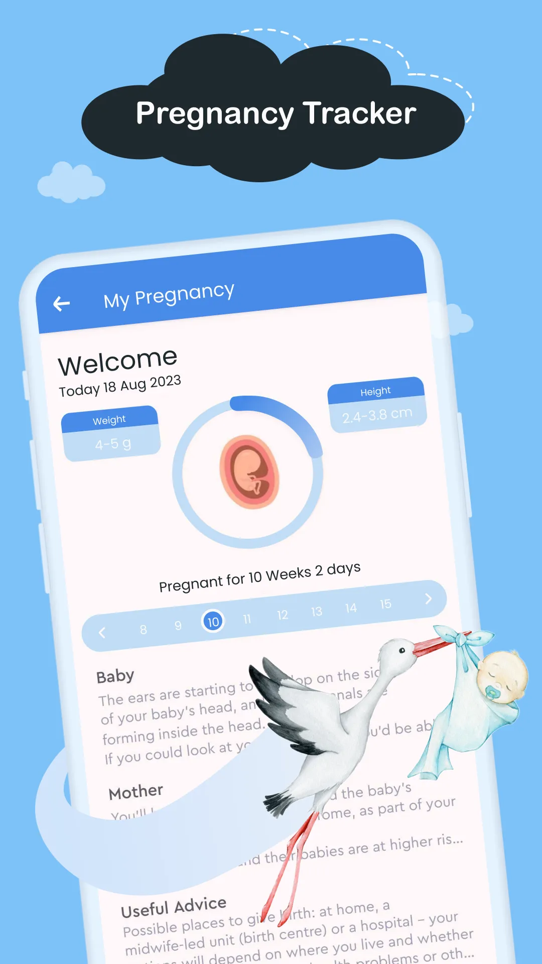 Pregnancy & Baby Tracker | Indus Appstore | Screenshot