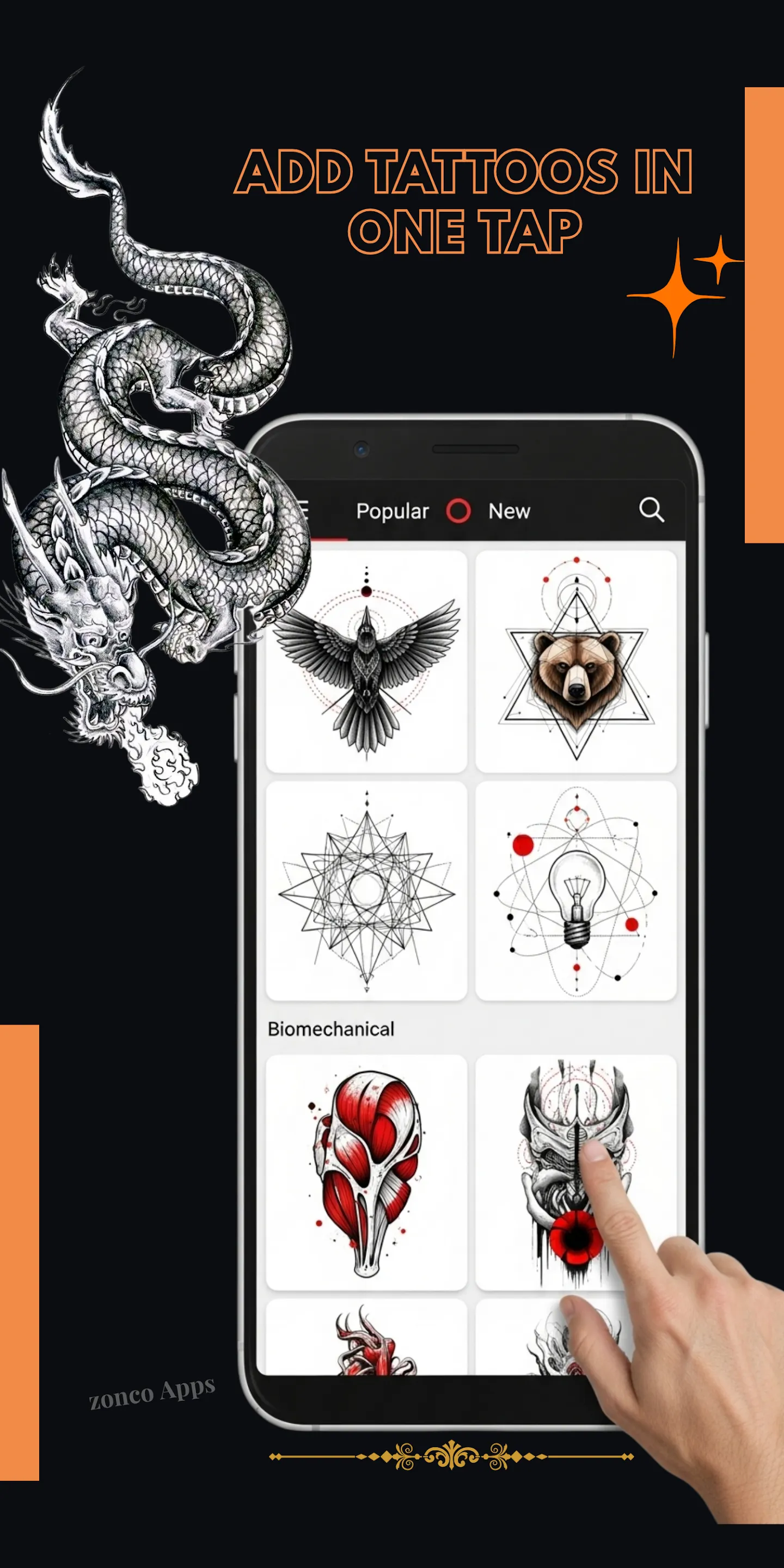 Tattoo Designs & Photo Editor | Indus Appstore | Screenshot
