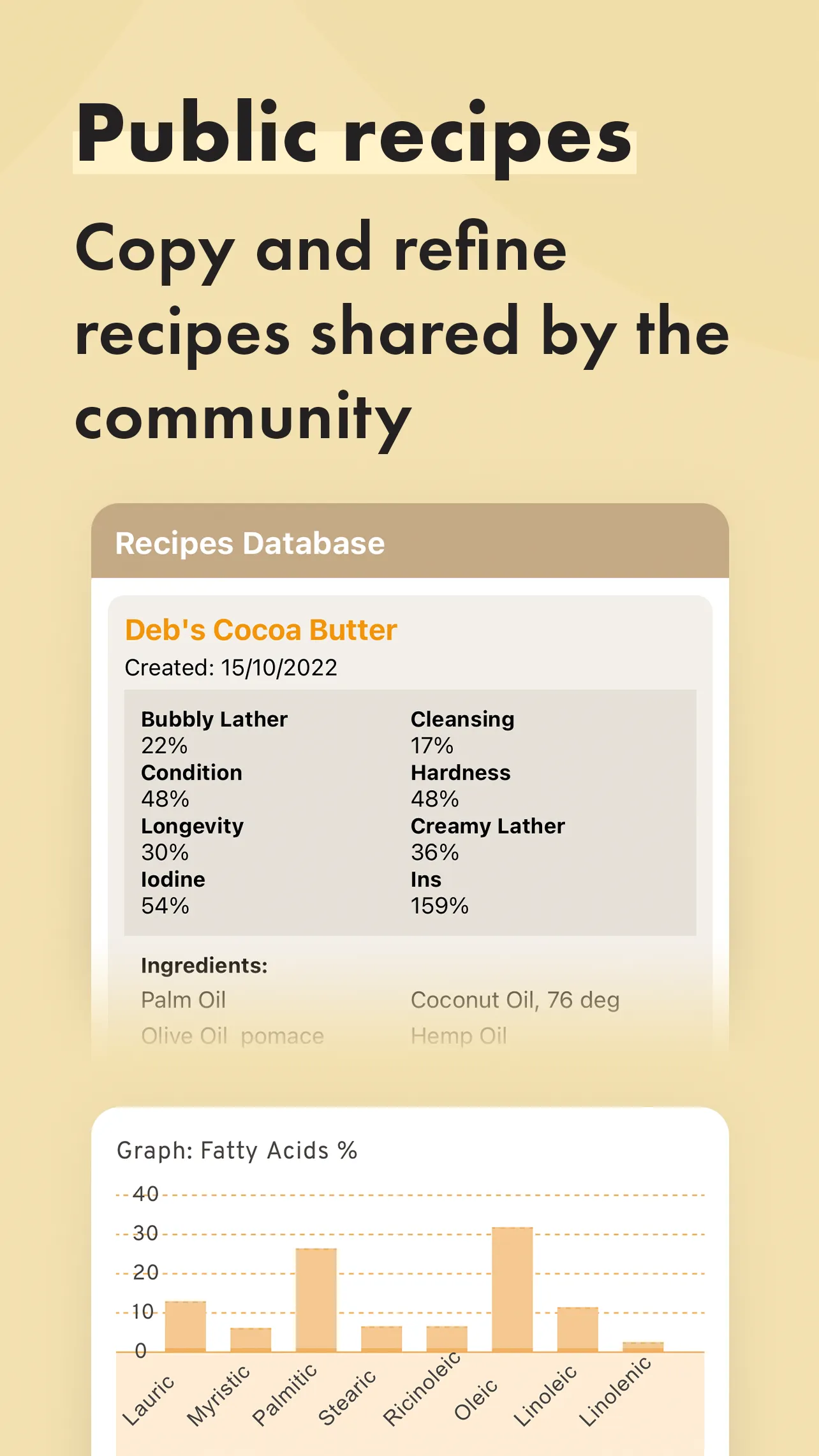 Soapmaking Friend – Soap Calc | Indus Appstore | Screenshot