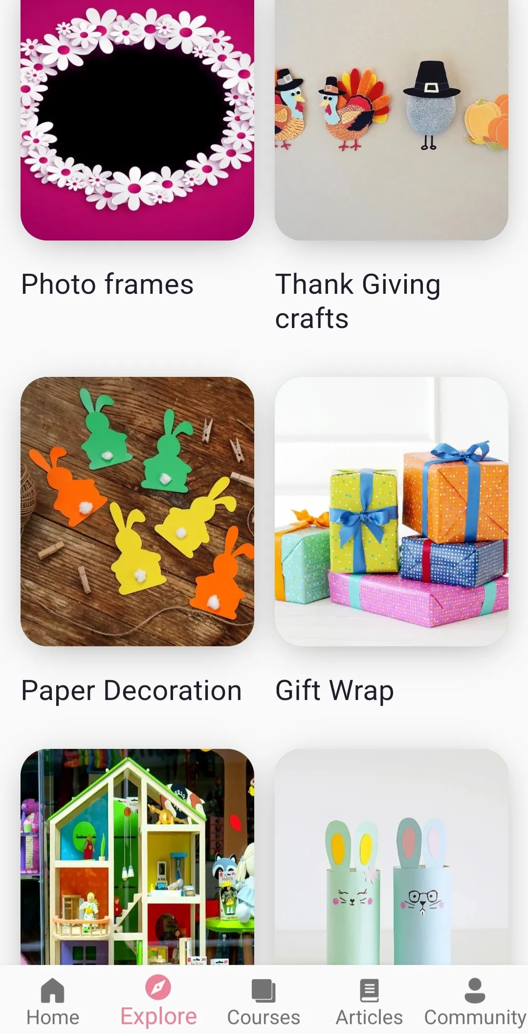 Learn Paper Crafts & DIY Arts | Indus Appstore | Screenshot