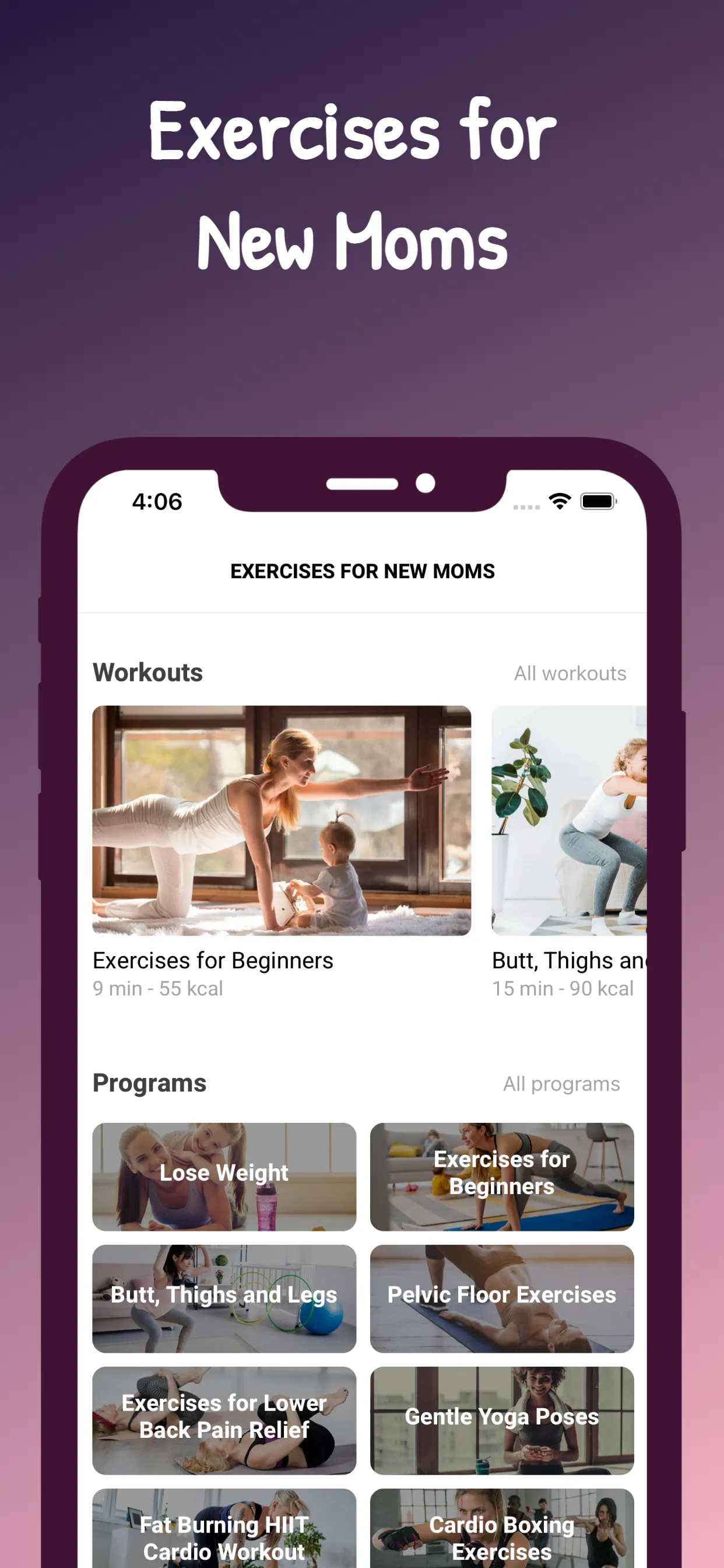 Exercises for Moms | Indus Appstore | Screenshot