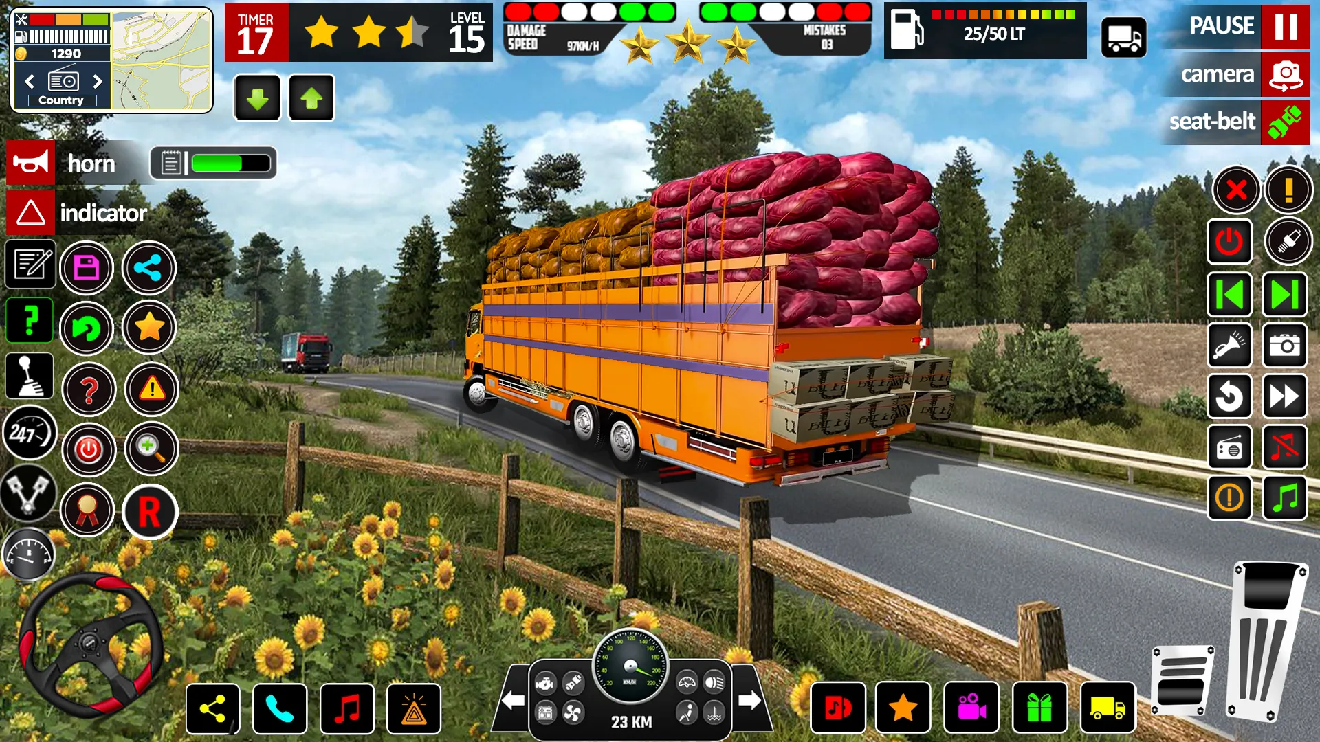 American Truck Cargo Games Sim | Indus Appstore | Screenshot