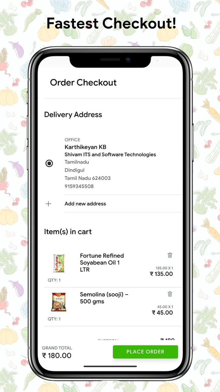 FreshMart - Grocery App UI Kit | Indus Appstore | Screenshot