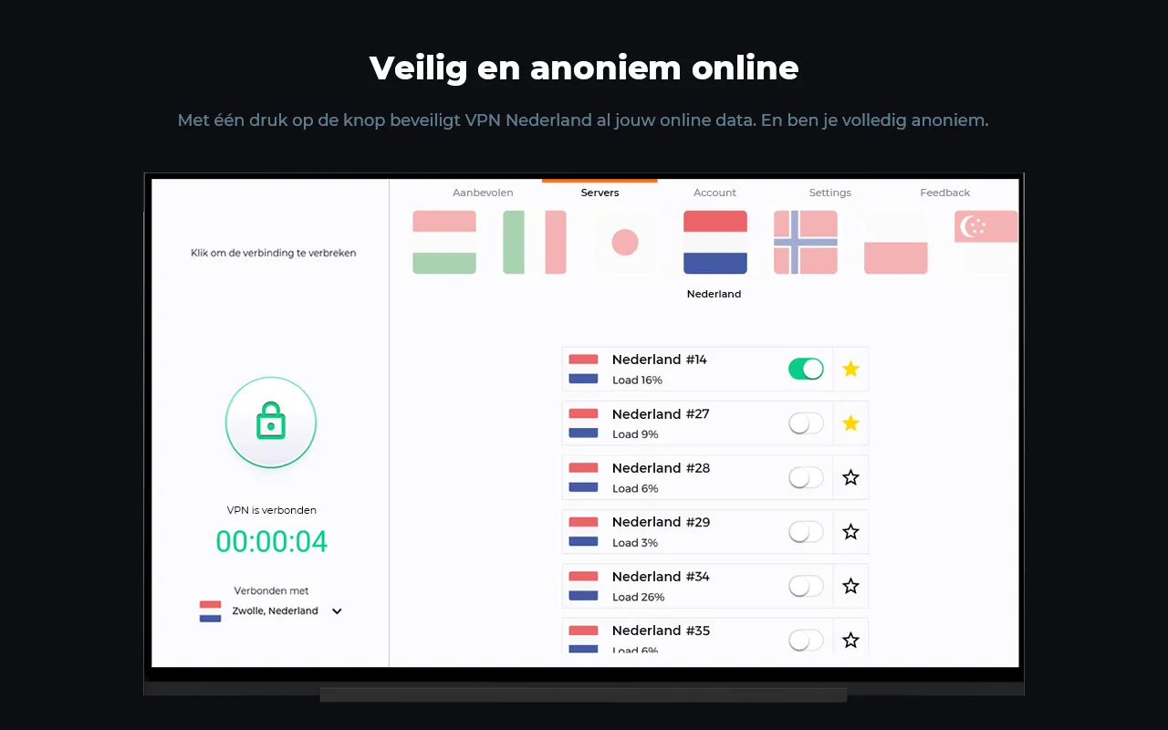 VPN Nederland - Veilig Online  | Indus Appstore | Screenshot