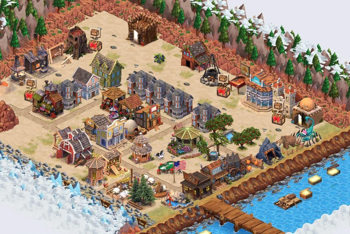 Goldrush: Westward Settlers! | Indus Appstore | Screenshot