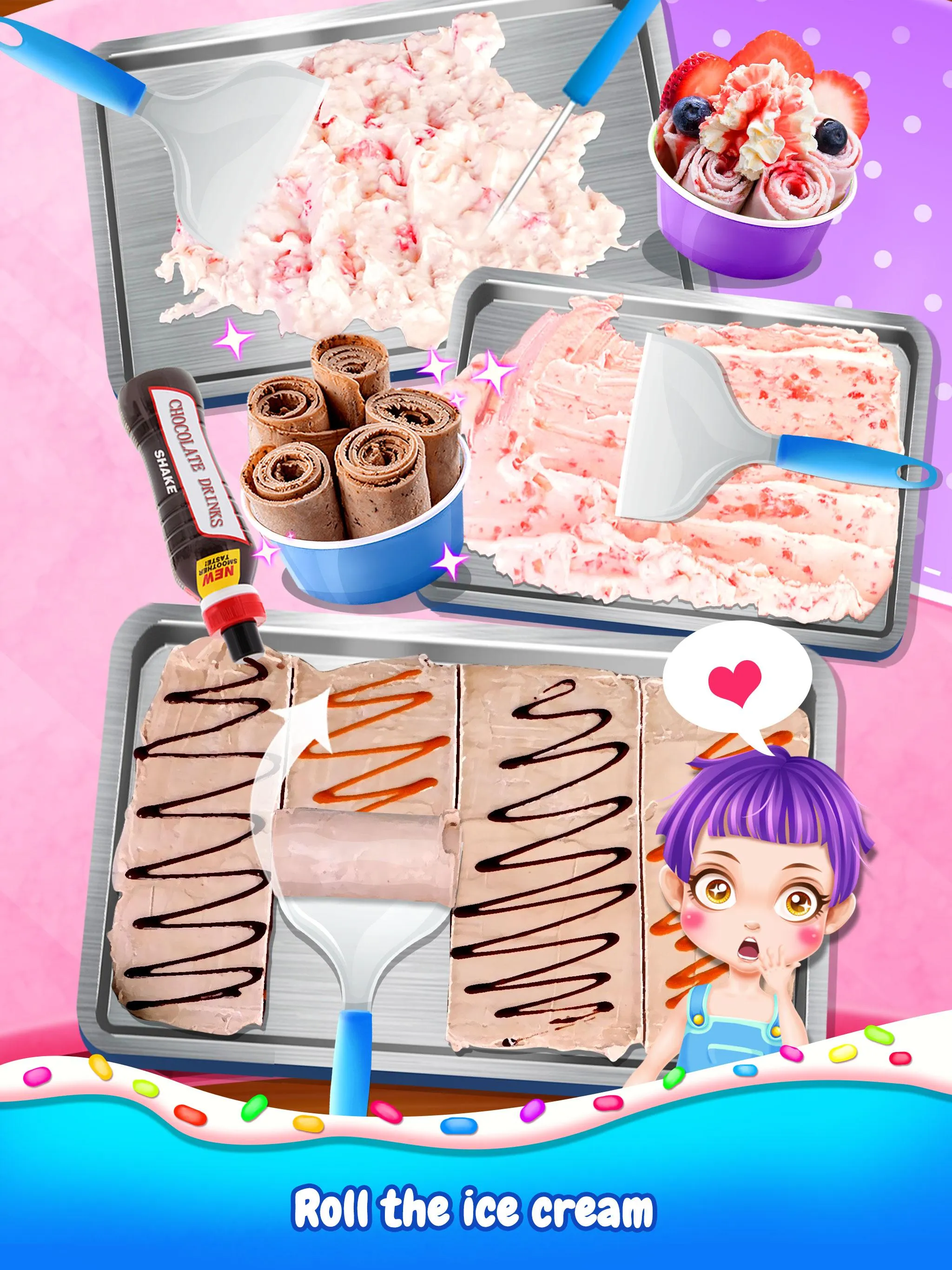 Frozen Ice Cream Roll Maker | Indus Appstore | Screenshot